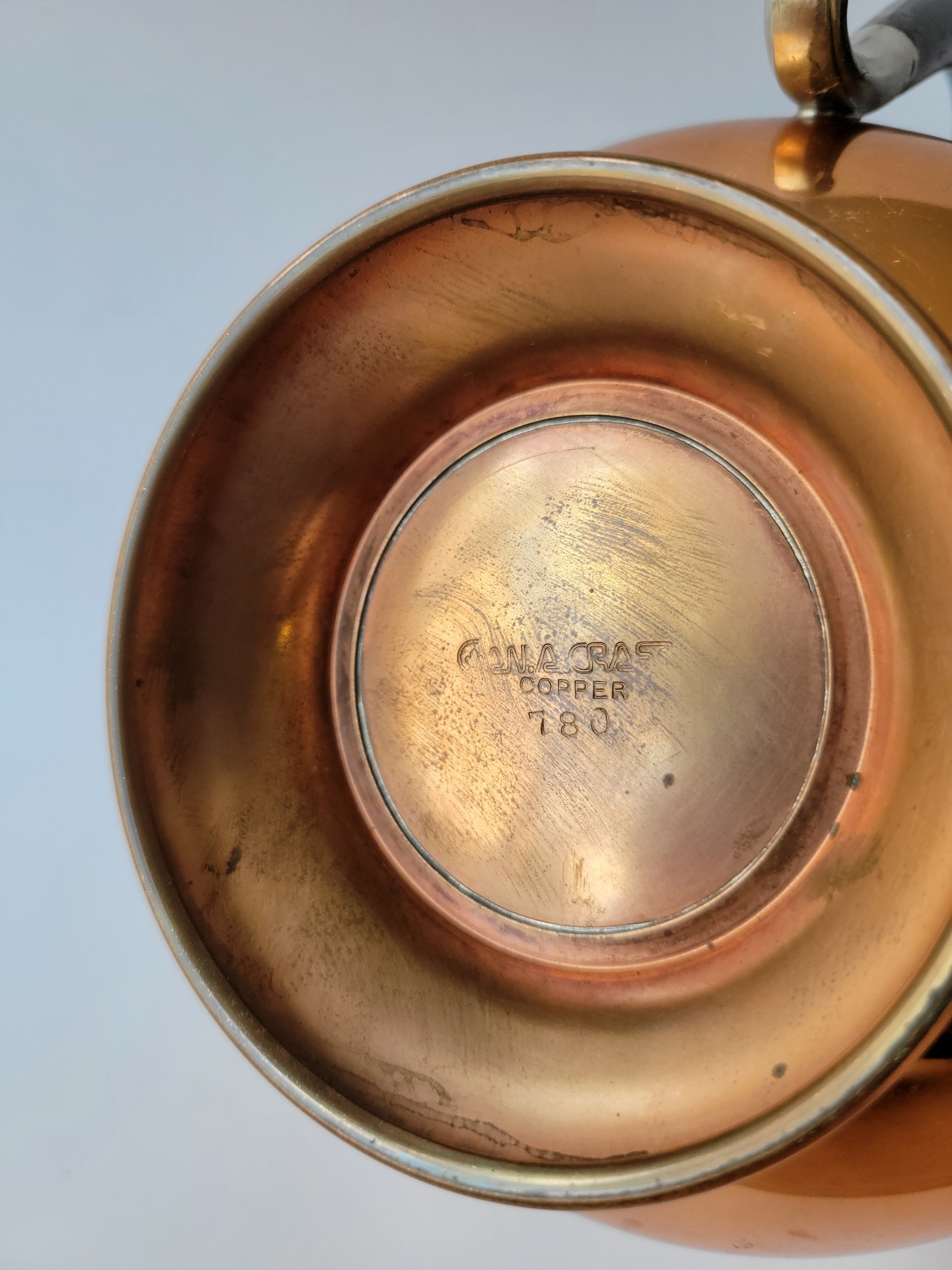 Vintage Copper Pitcher — view 4
