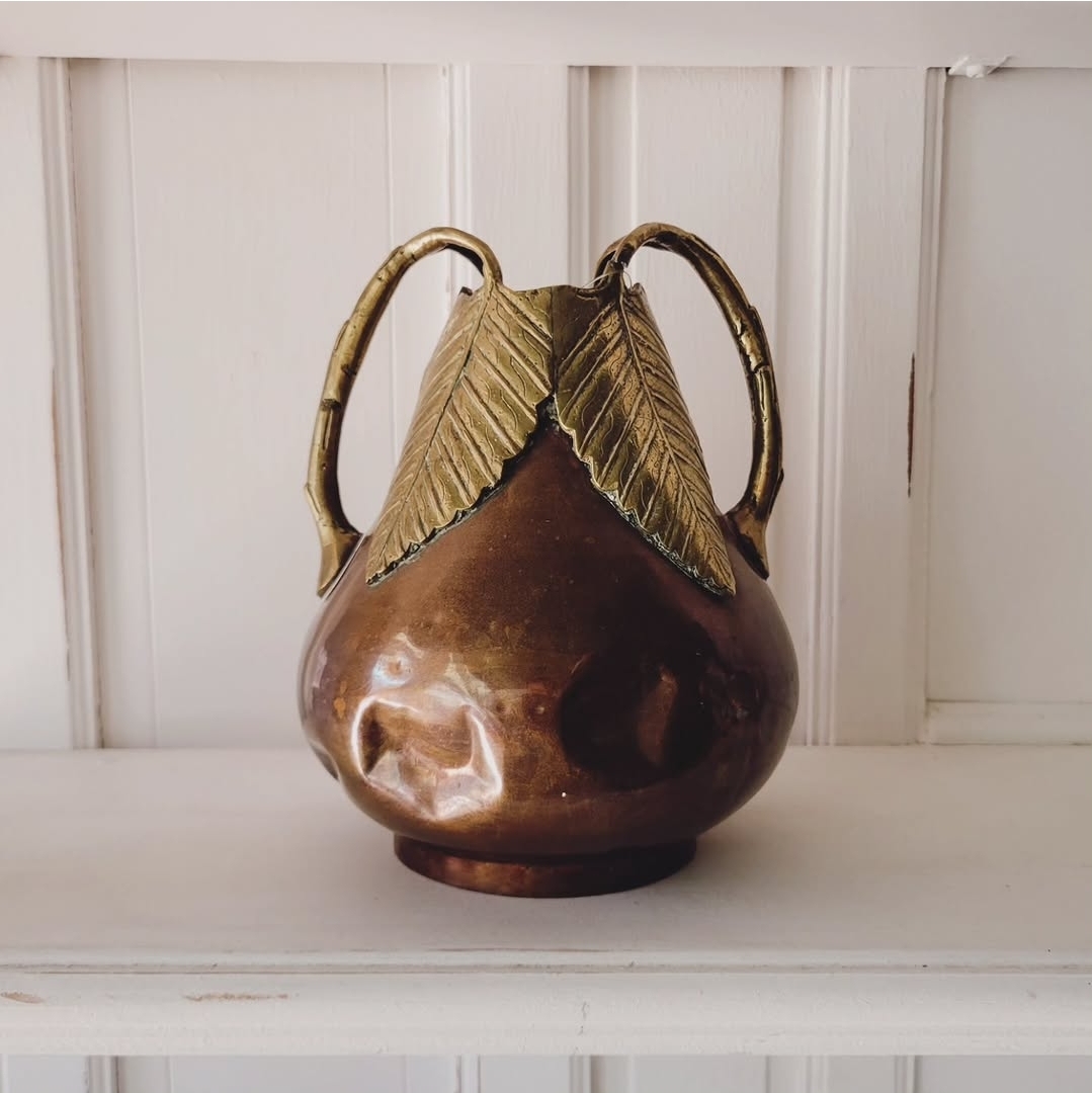 Antique Chinese Copper & Brass Vase