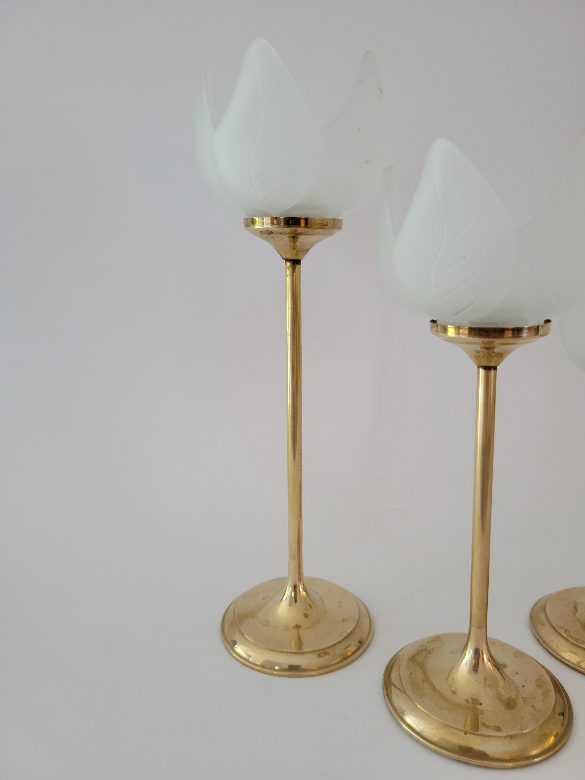 Set of 3 Tulip Candle Holders — view 2