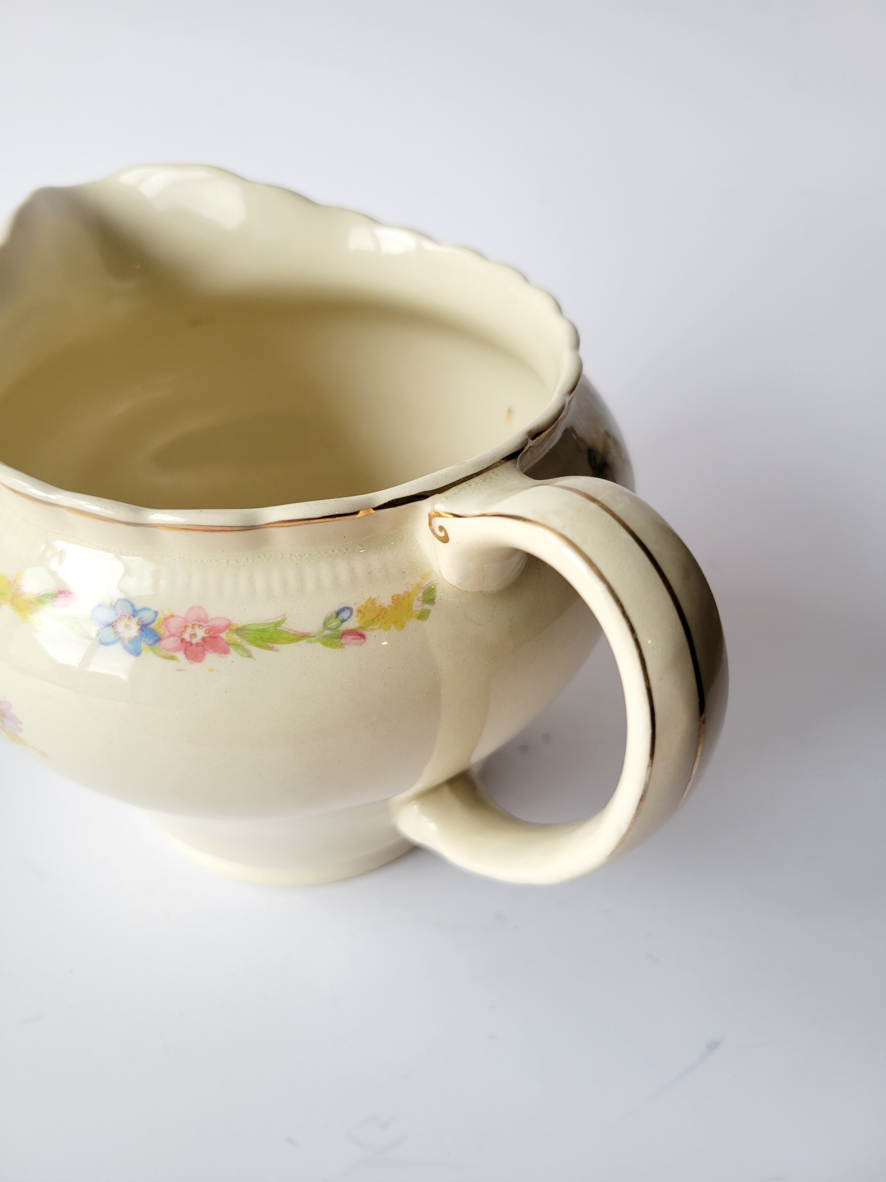 Antique J&G Meakin SOL Pitcher — view 2