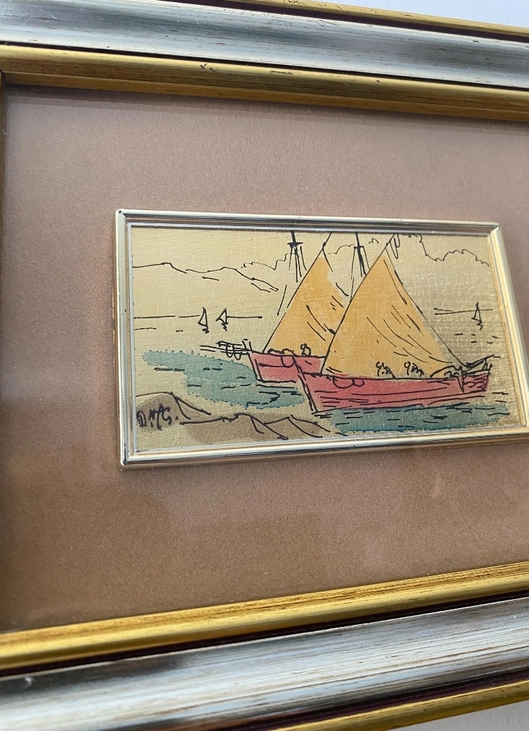 Vintage Italian Miniature Paintings — view 6
