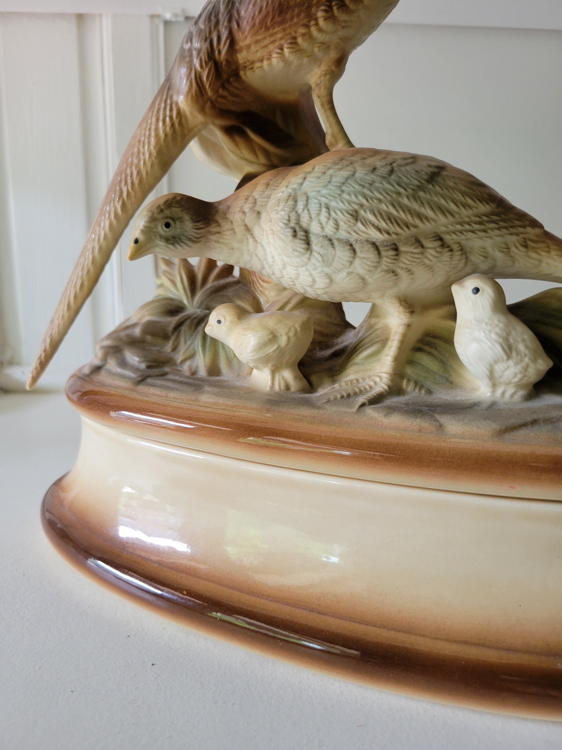 Ceramic Pheasant Box — view 3