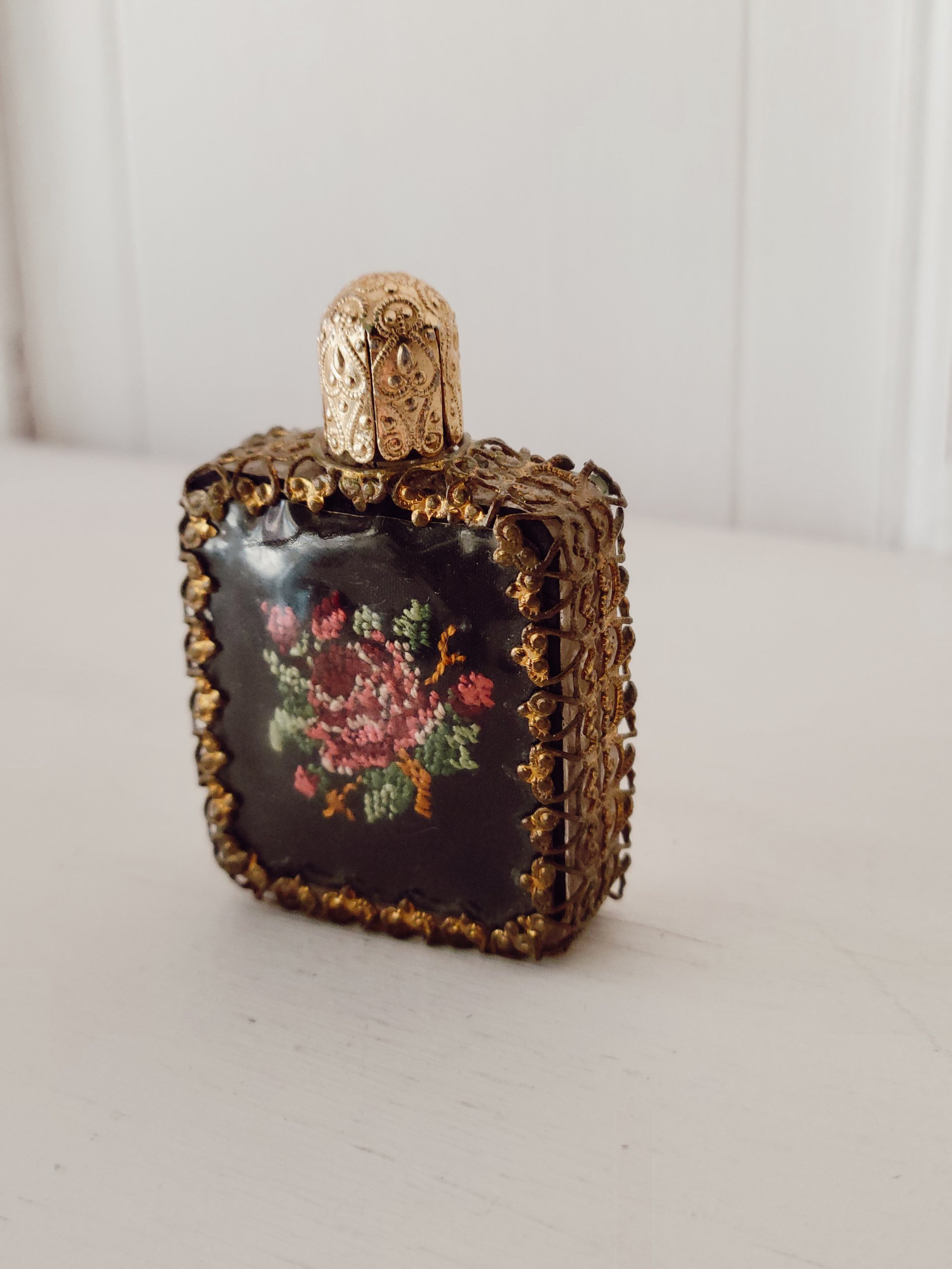 Vintage Filigree Perfume Bottle — view 2
