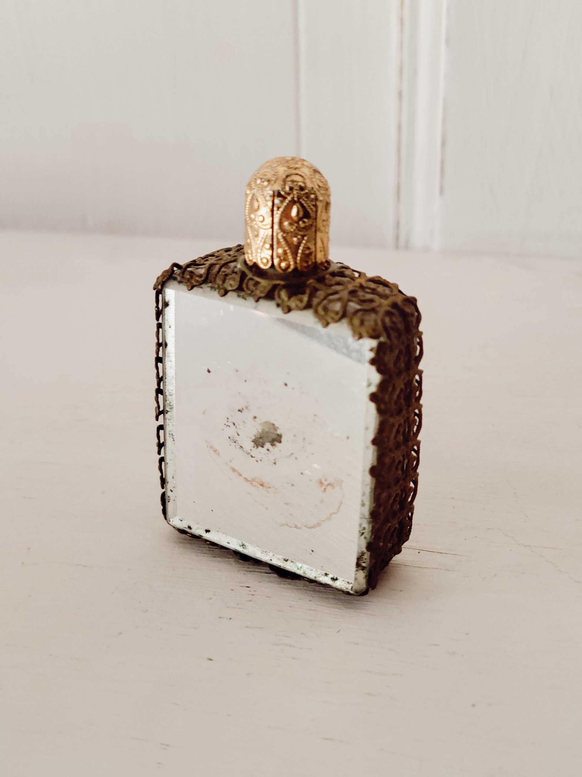 Vintage Filigree Perfume Bottle — view 4