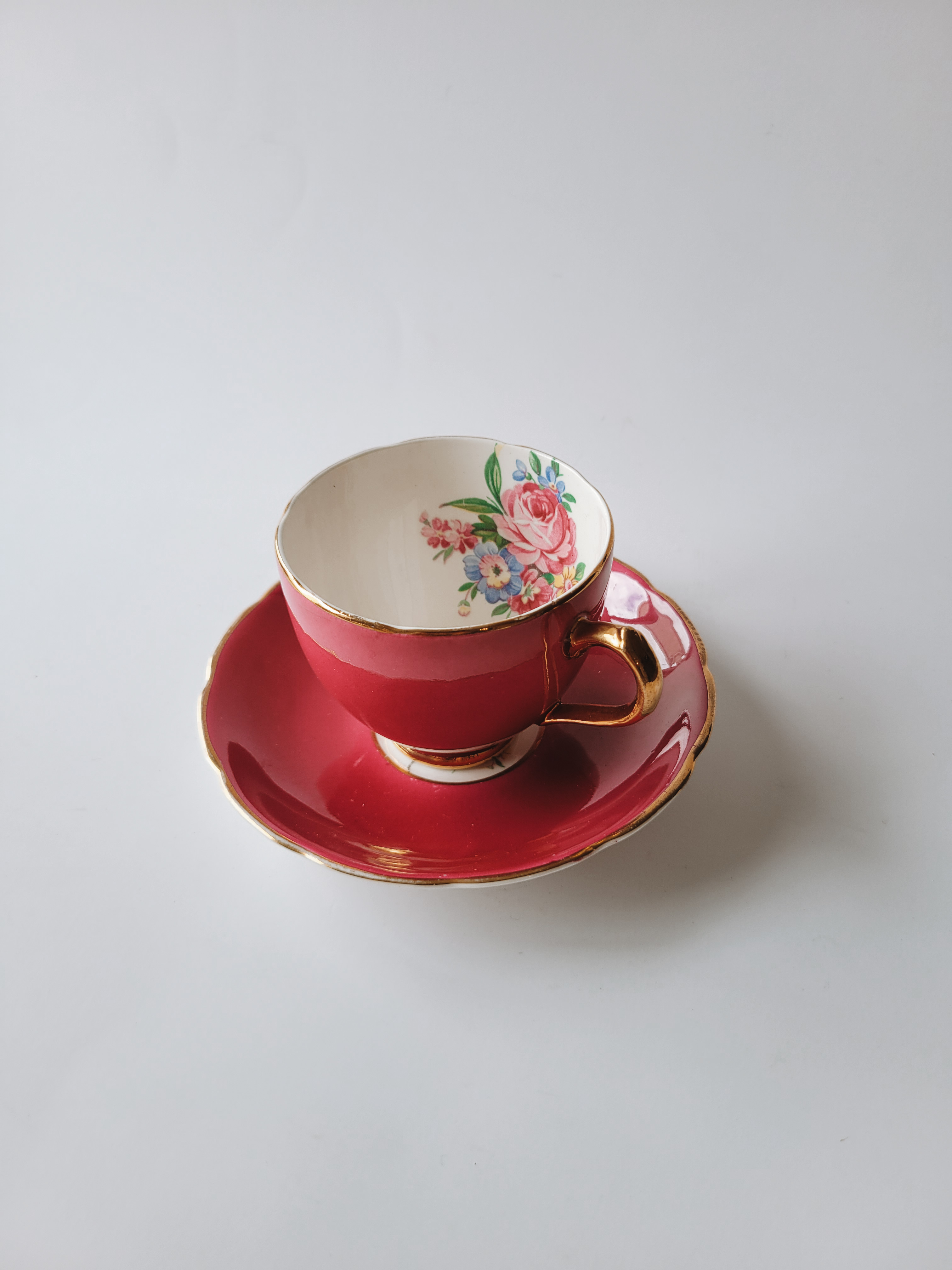 Vintage Hazel Teacup & Saucer