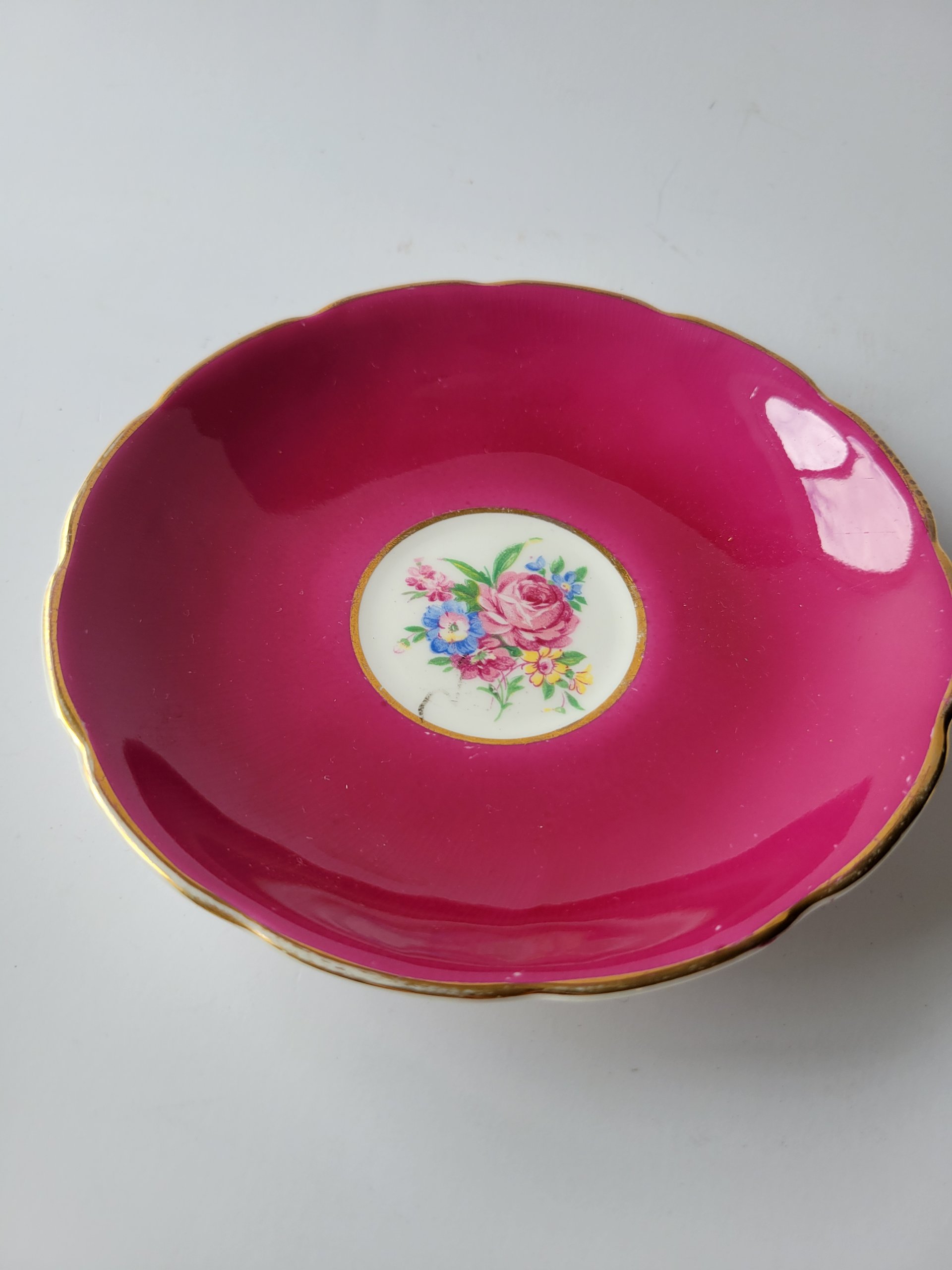Vintage Hazel Teacup & Saucer — view 4