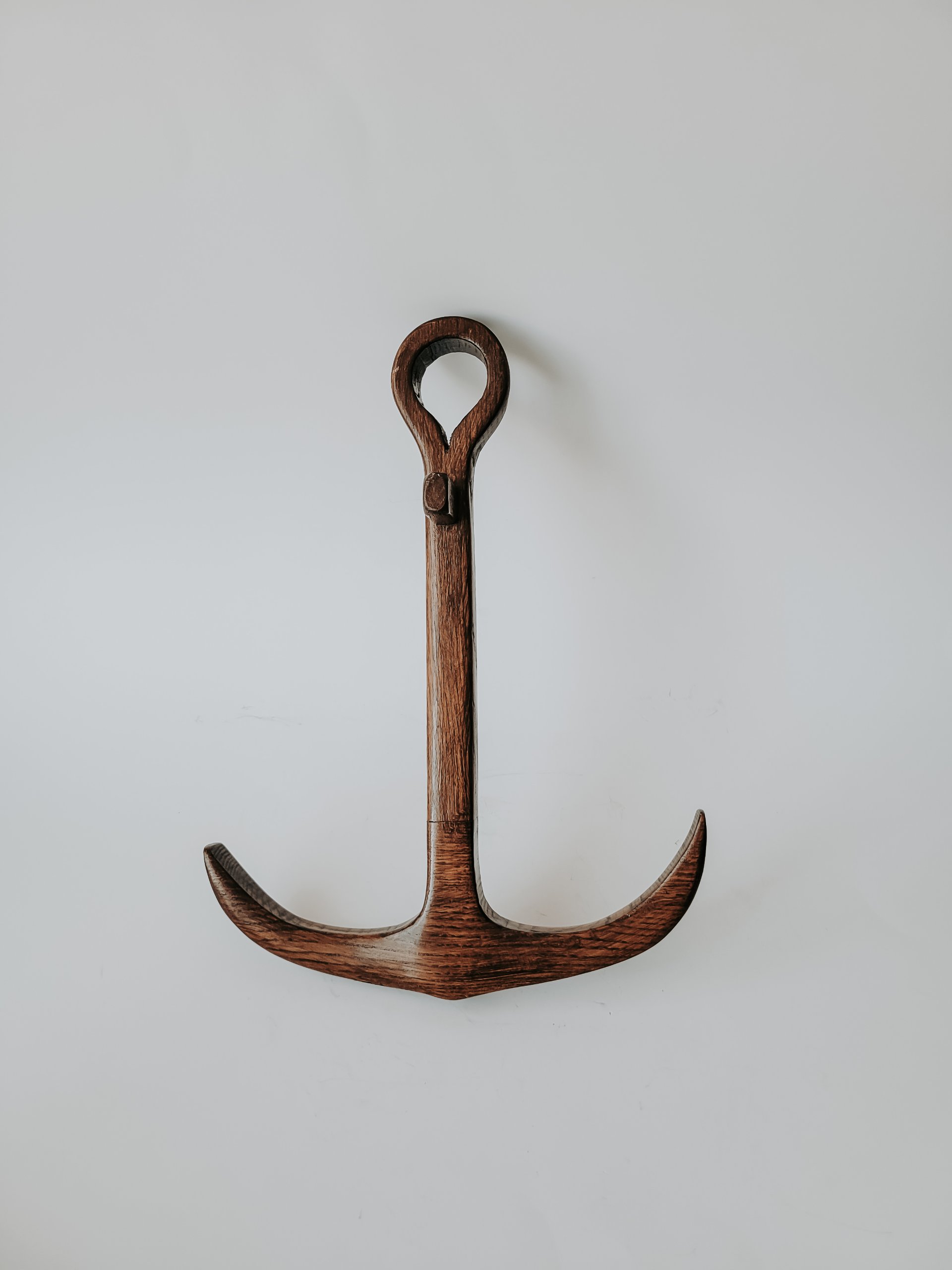 Wooden Anchor Wall Hook