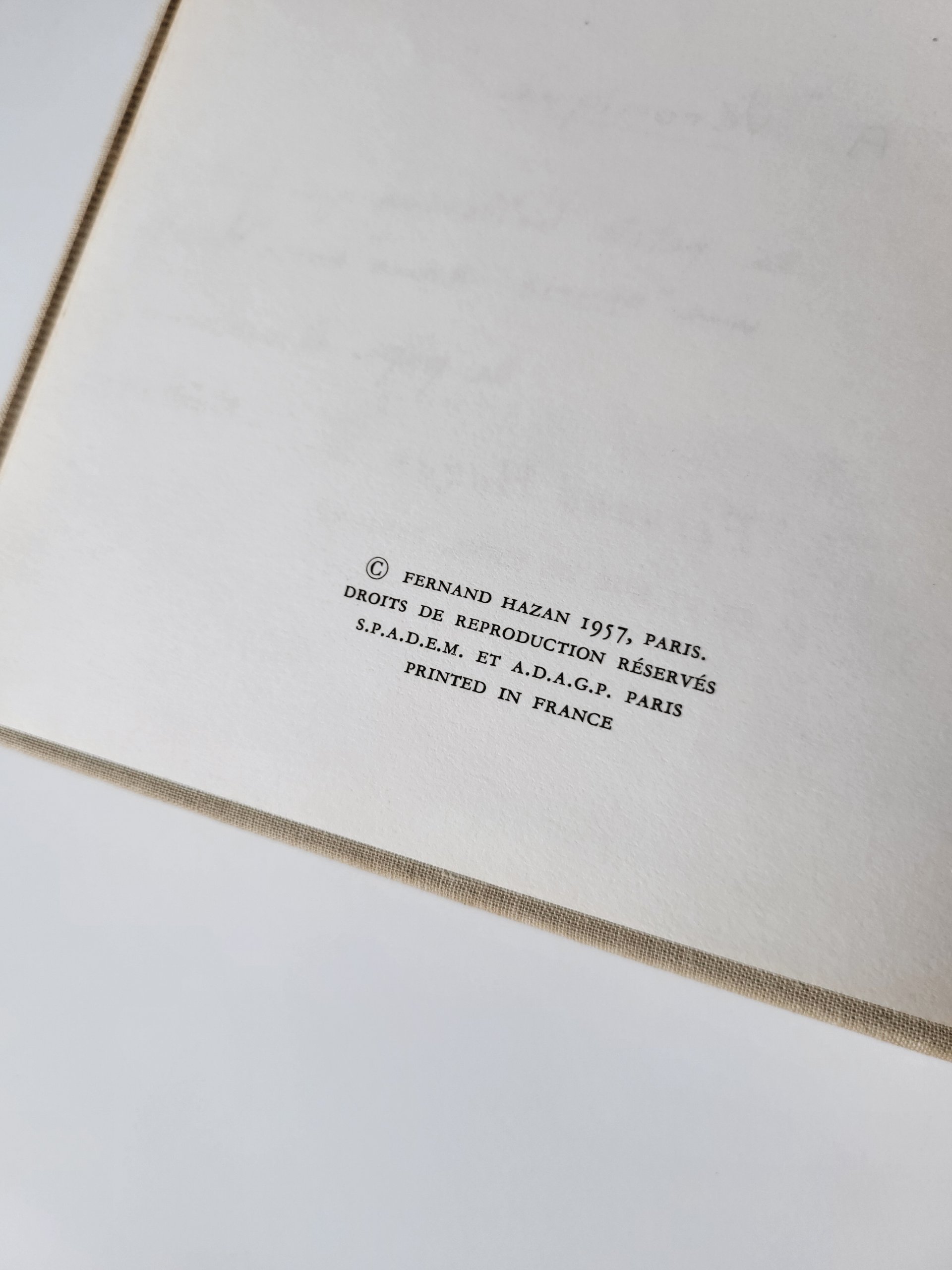 'Dictionnaire du Ballet Moderne' by F.Hazan — view 3
