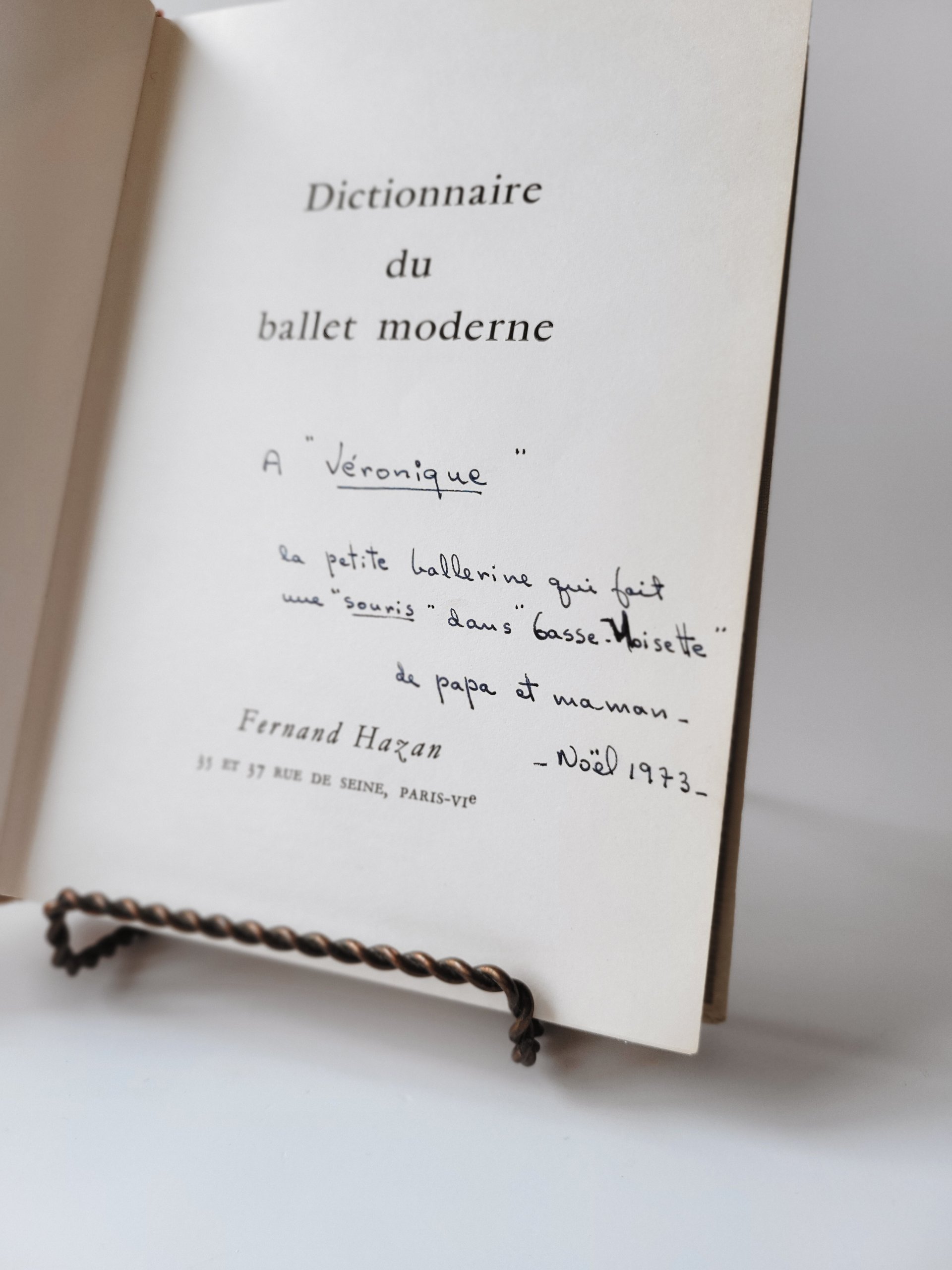 'Dictionnaire du Ballet Moderne' by F.Hazan — view 4