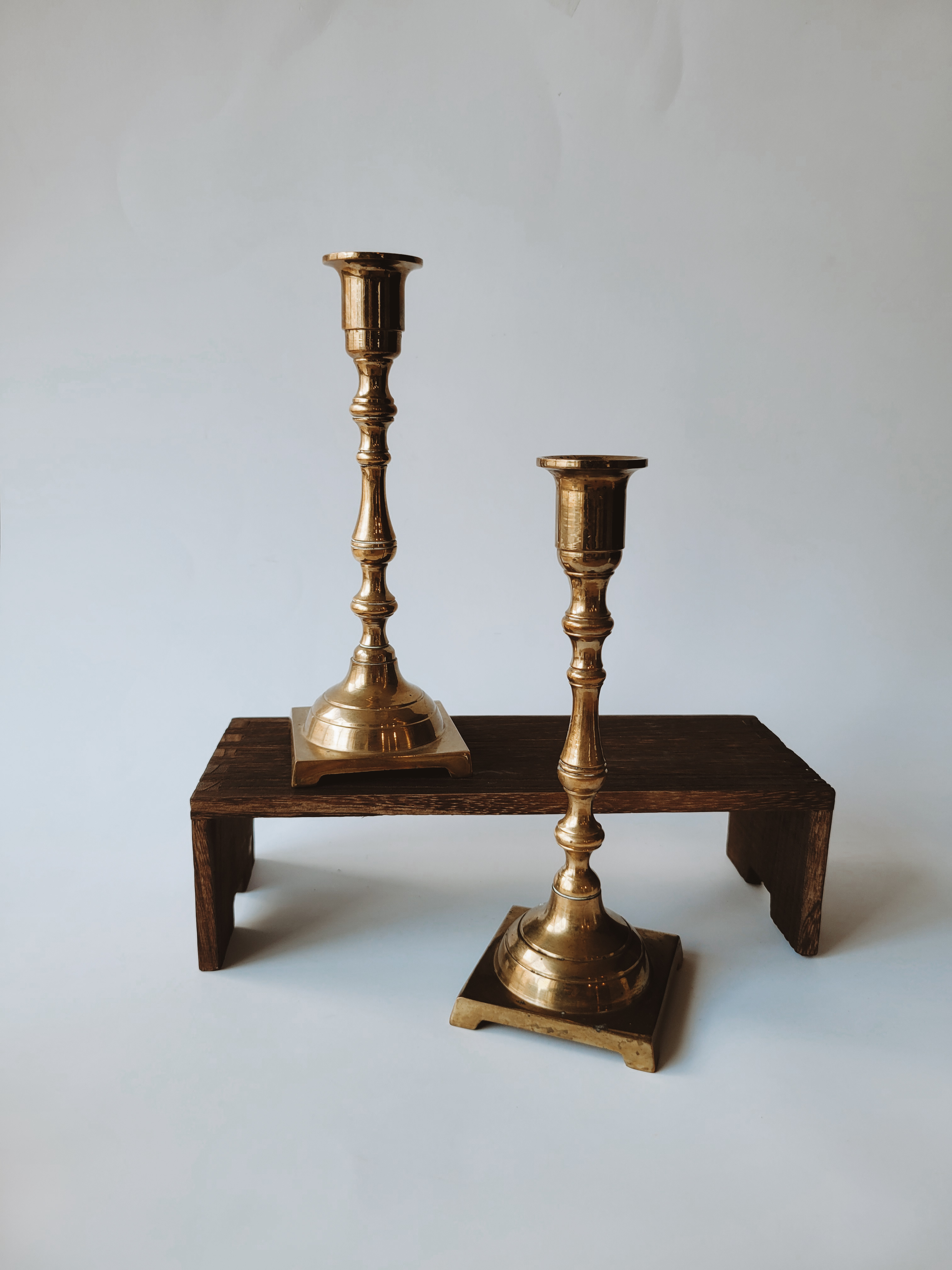 Pair of Brass Candlesticks