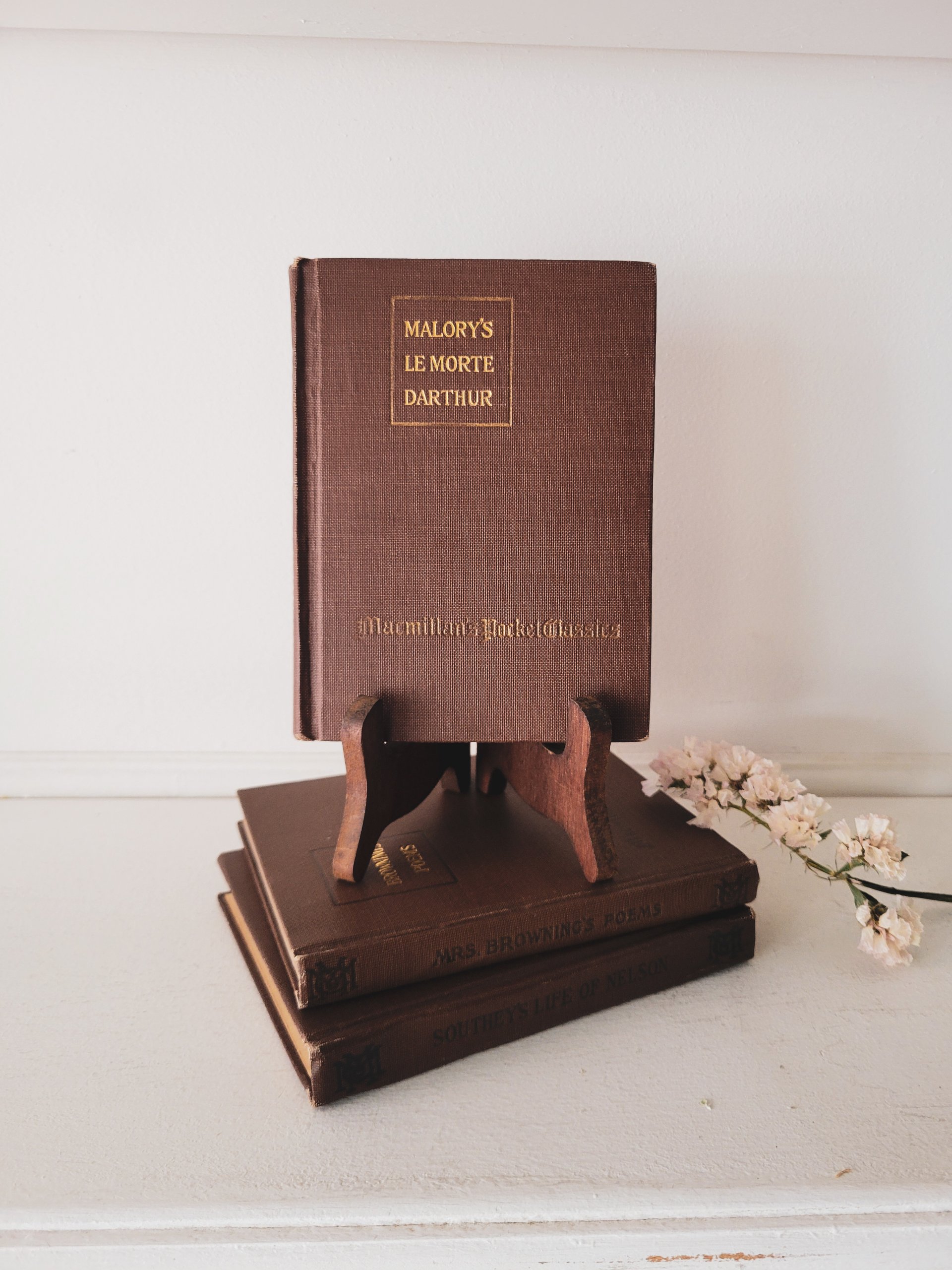 Antique 1918 Macmillan Pocket Classics | Set of 3
