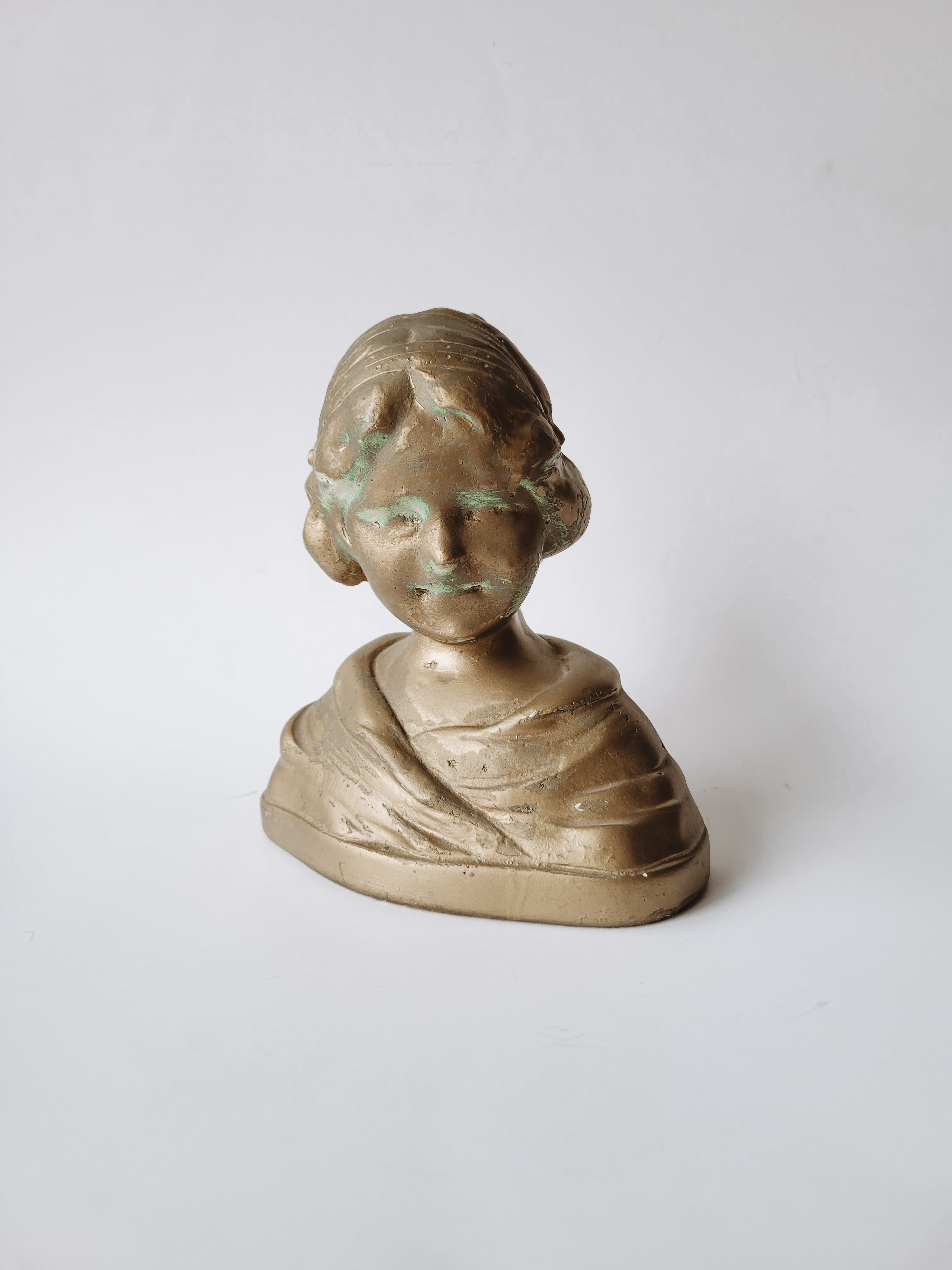 Gilt Female Bust