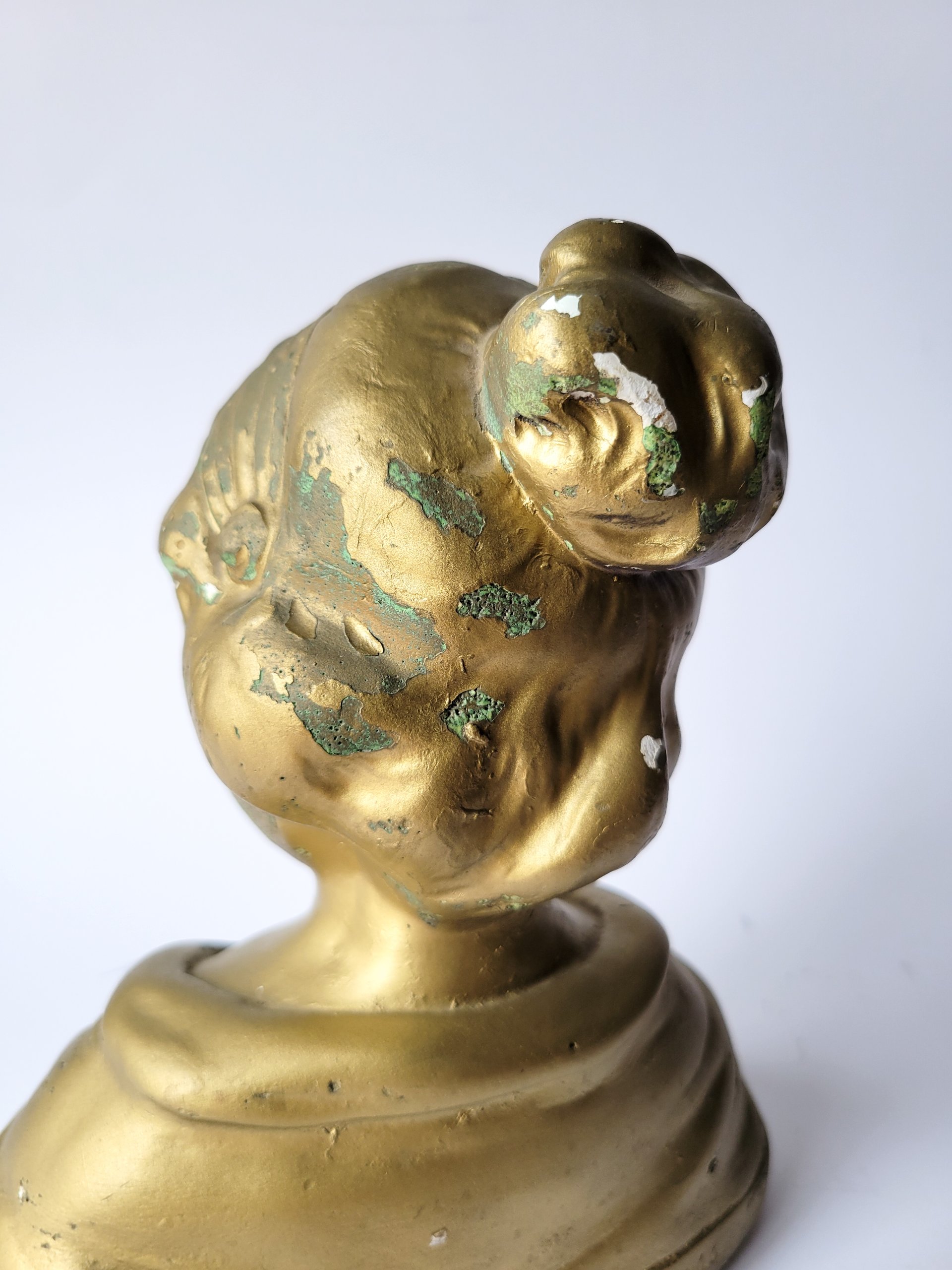 Gilt Female Bust — view 6