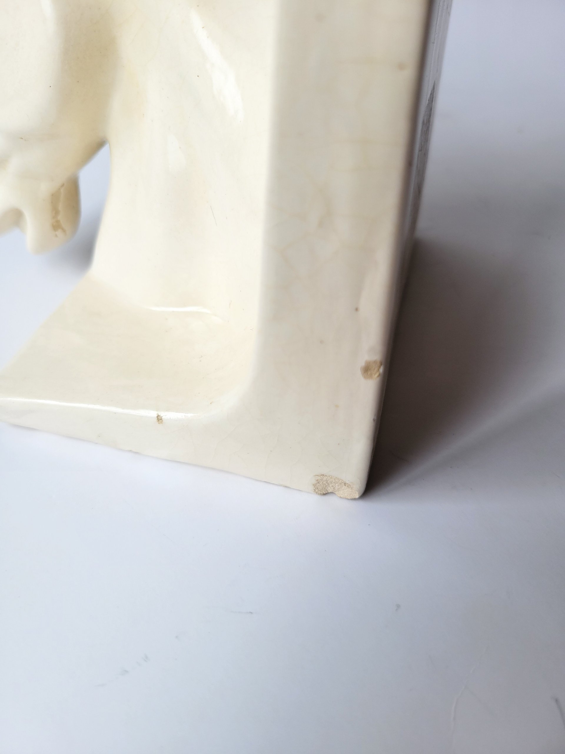 Ceramic Horsehead Bookend — view 6