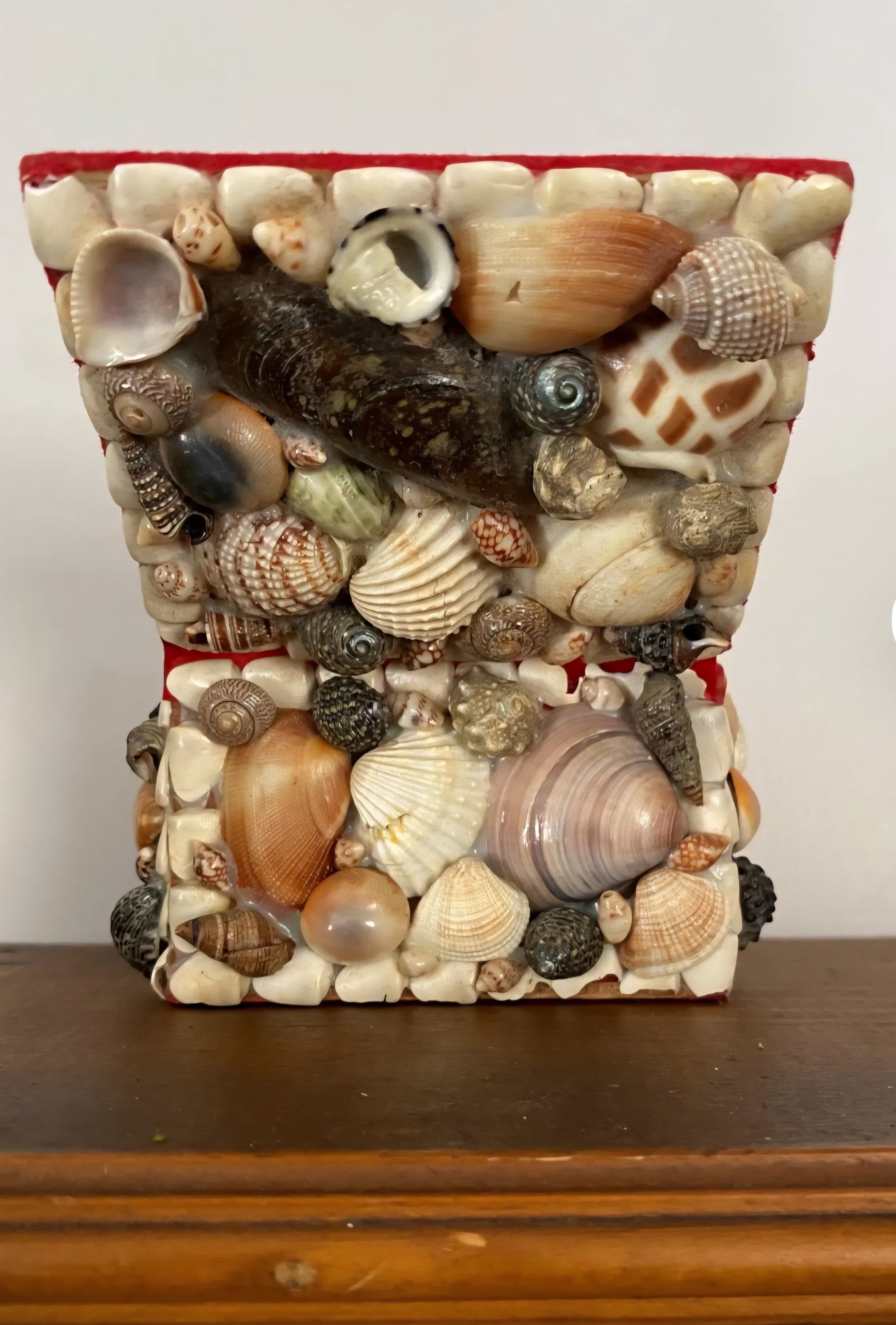 Vintage Hawaiian Seashell Jewelry Box — view 3