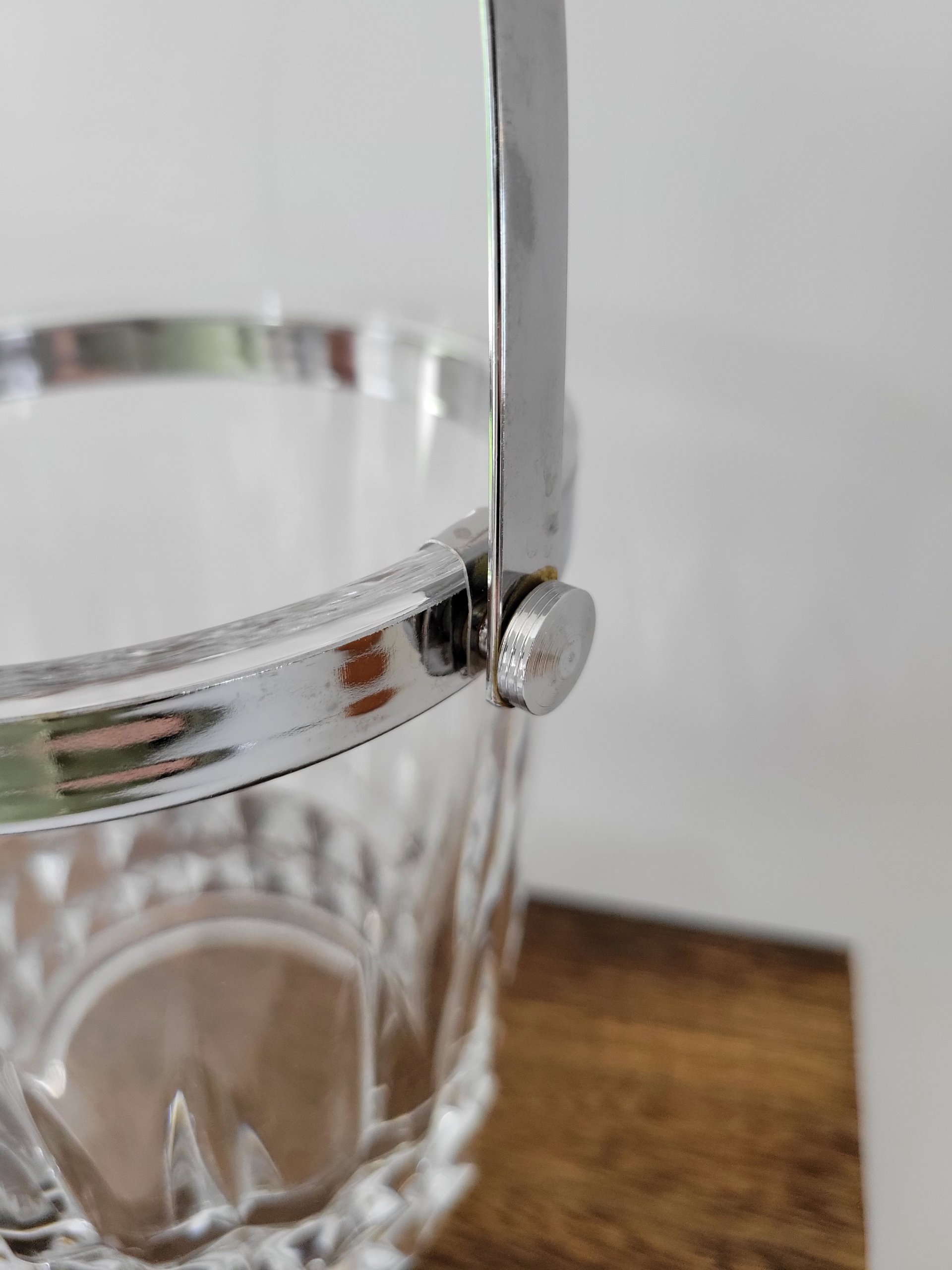 French Cristal D'Arques Ice Bucket — view 3