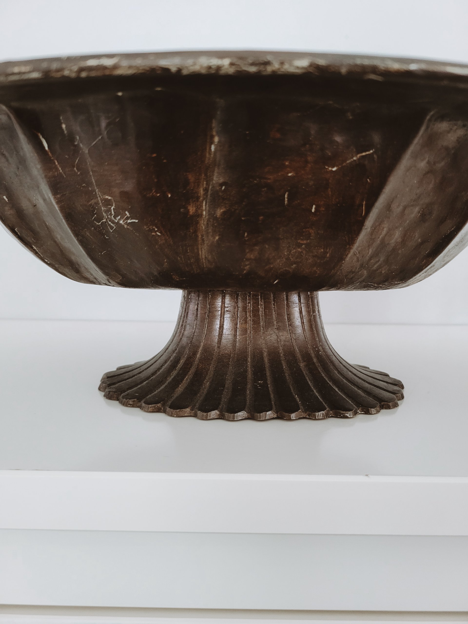 Vintage Maitland Smith Centerpiece Bowl — view 4