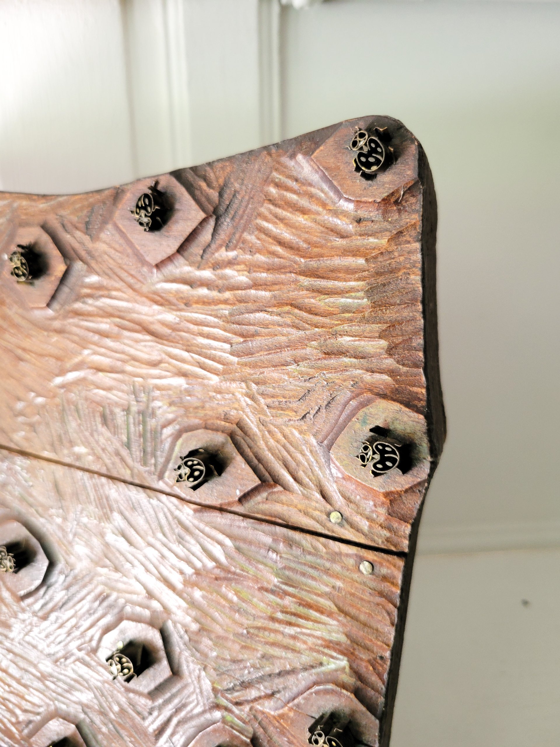 Hand-Carved Textile Printing Block — view 3