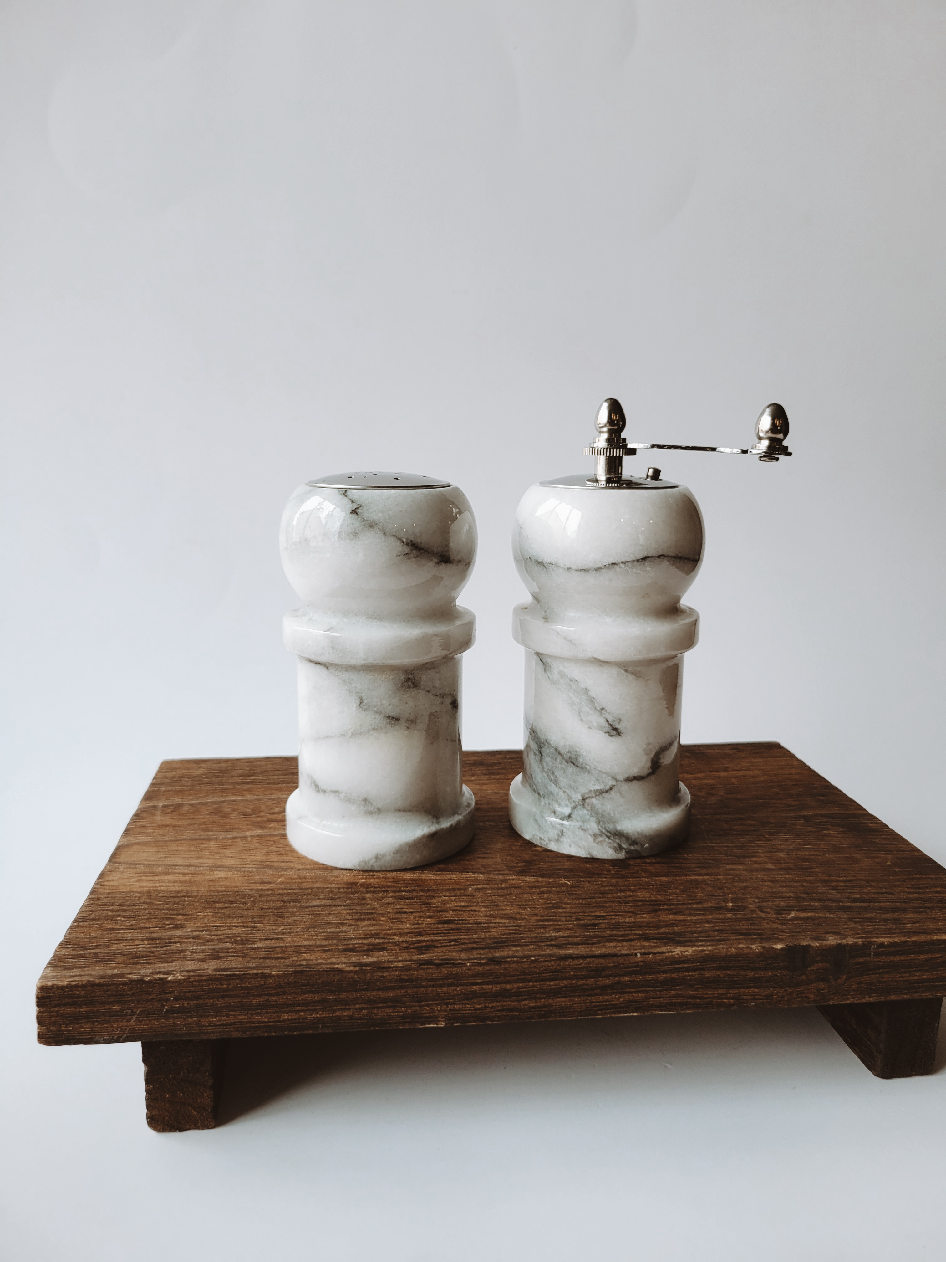 Marble Salt & Pepper Mill