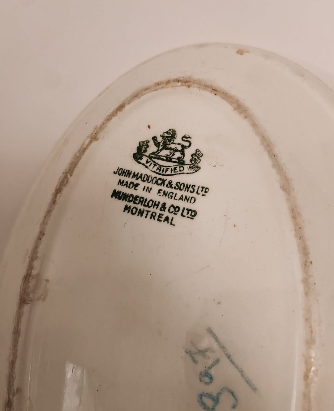 Antique John Maddock & Sons Platter — view 3