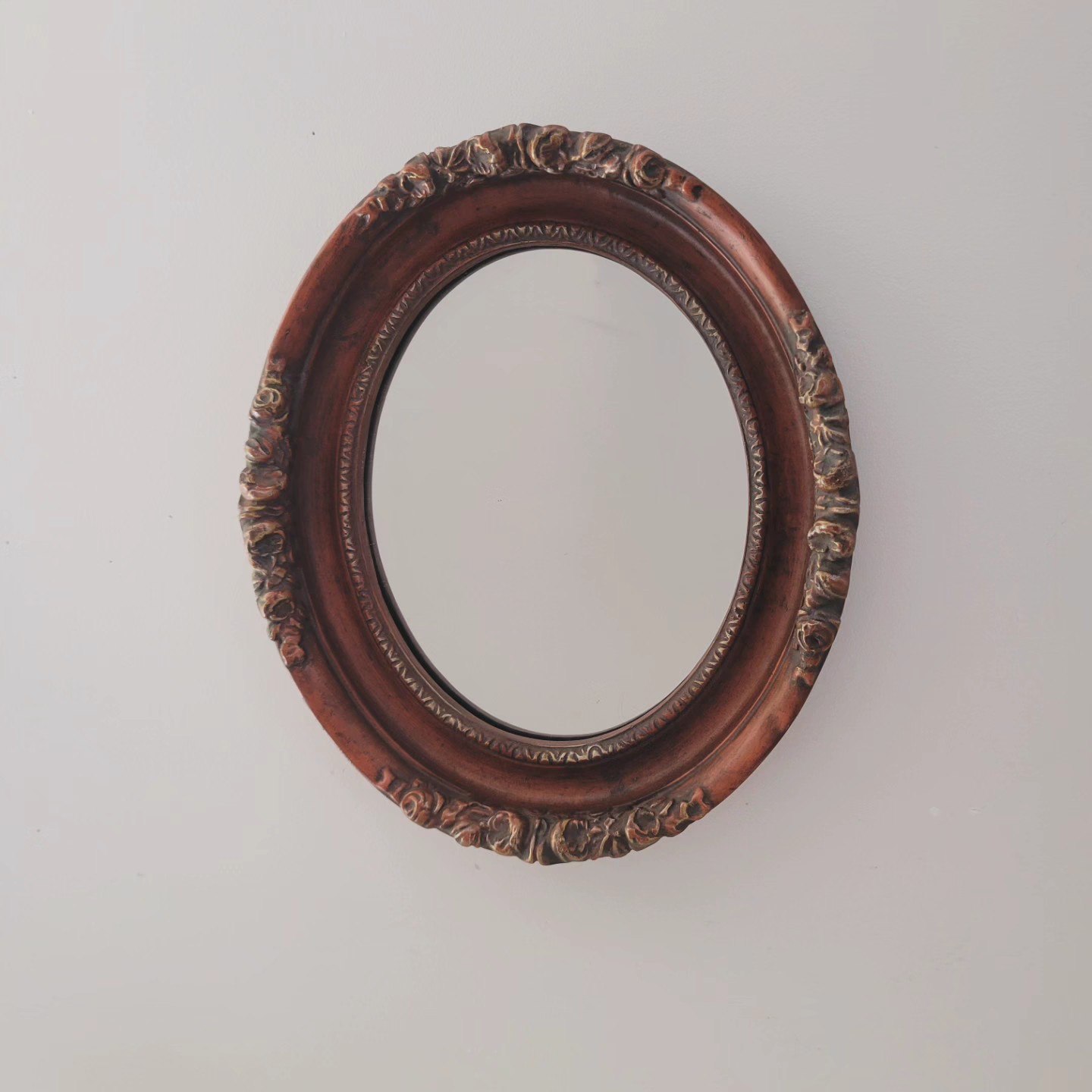 Ornate Ren-Wil Oval Mirror