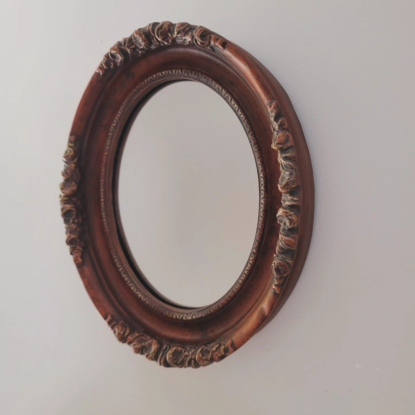 Ornate Ren-Wil Oval Mirror — view 2