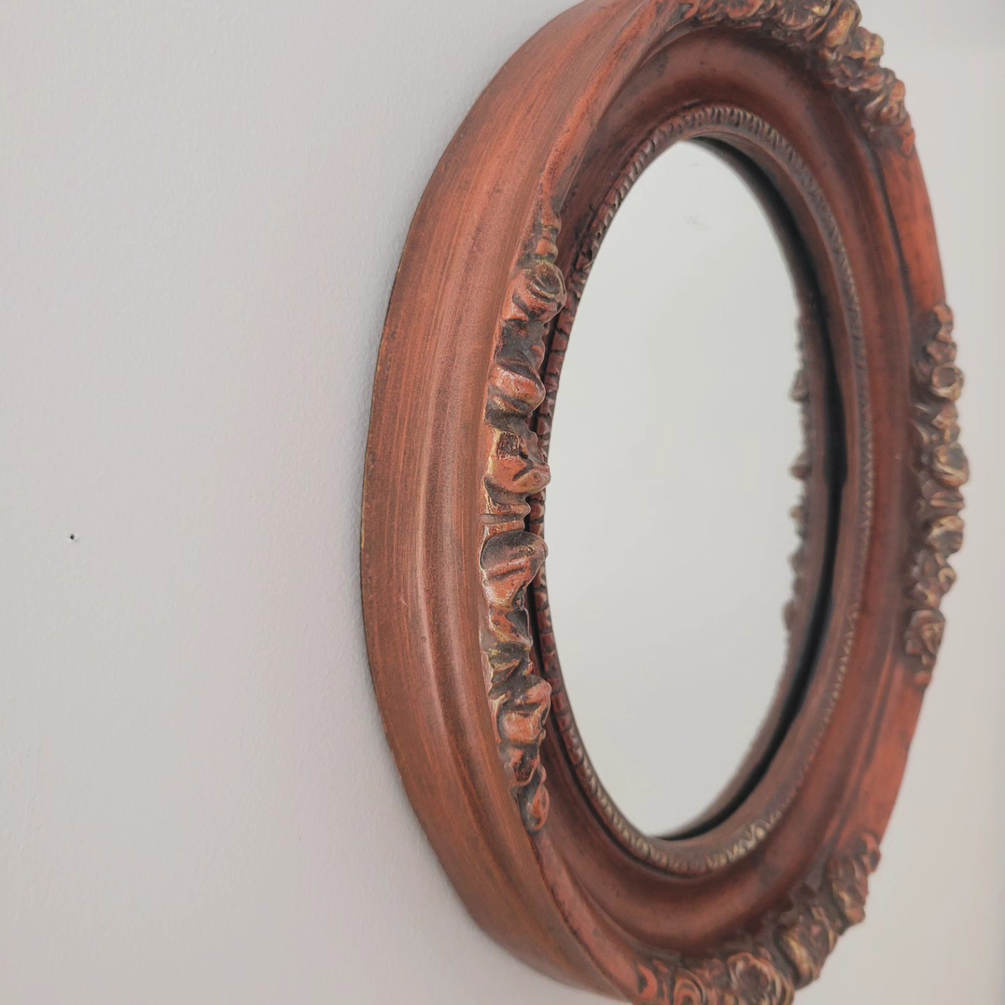 Ornate Ren-Wil Oval Mirror — view 3