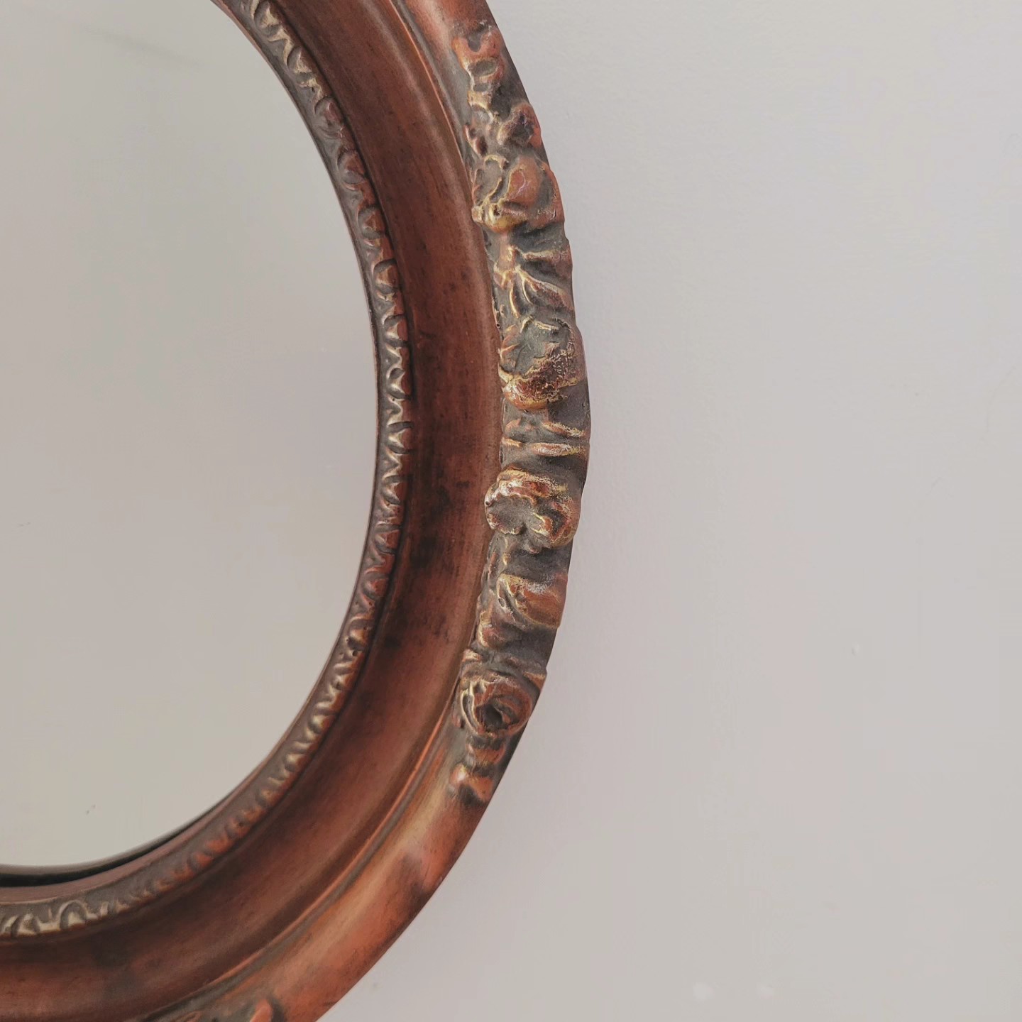 Ornate Ren-Wil Oval Mirror — view 4