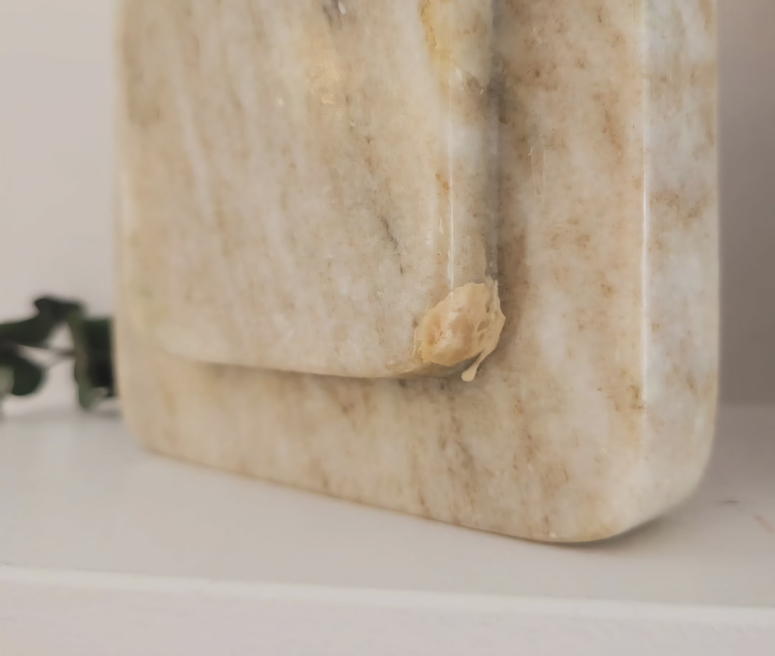 Solid Polished Marble Pedestal Riser — view 4