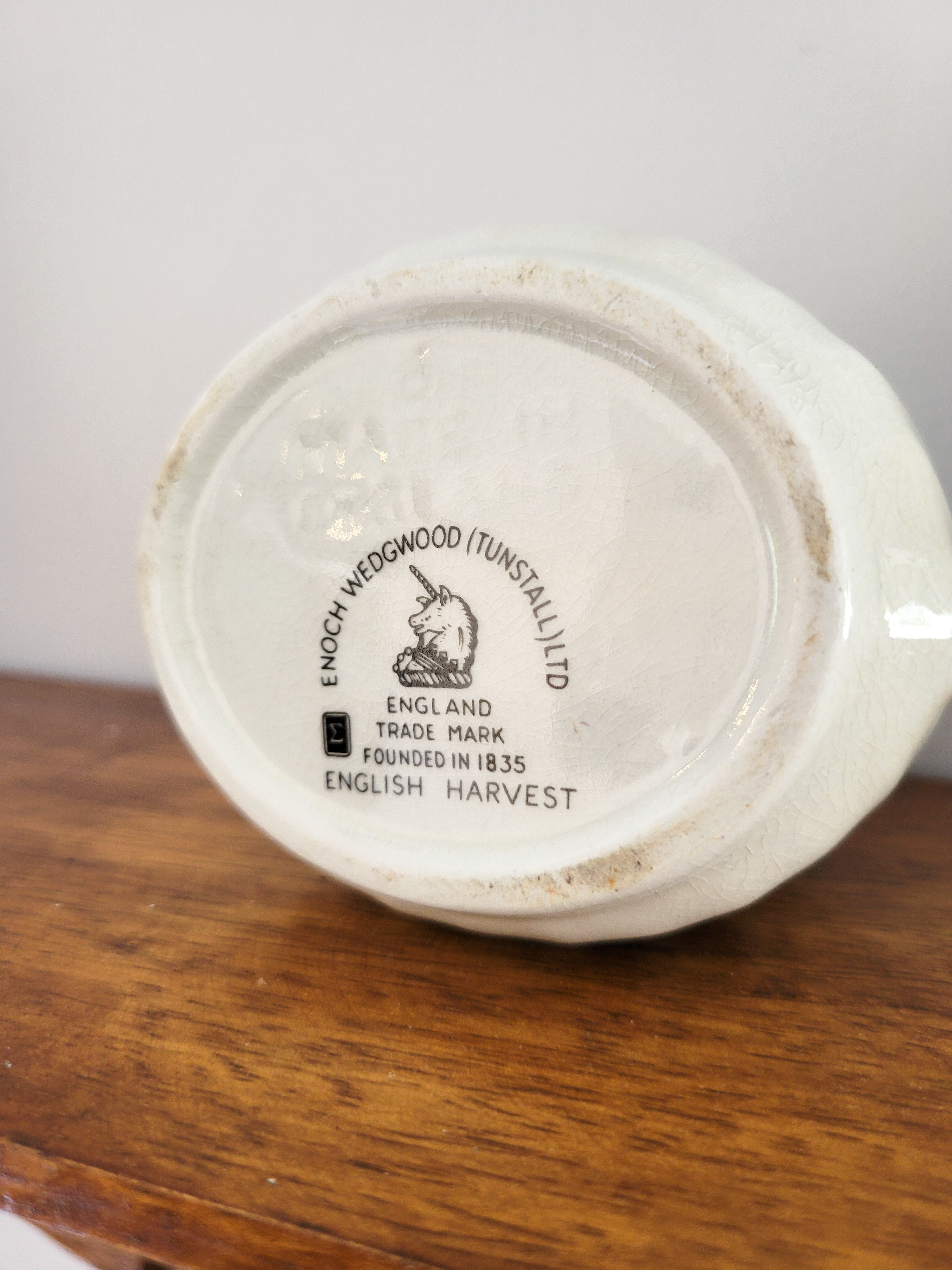 Vintage Enoch Wedgwood Creamer — view 4
