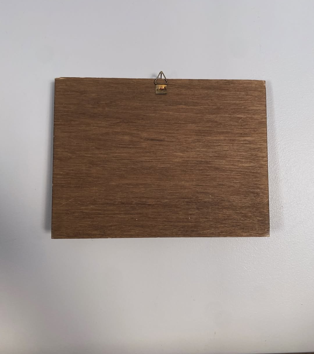 Vintage Wood and Copper Key Rack — view 3