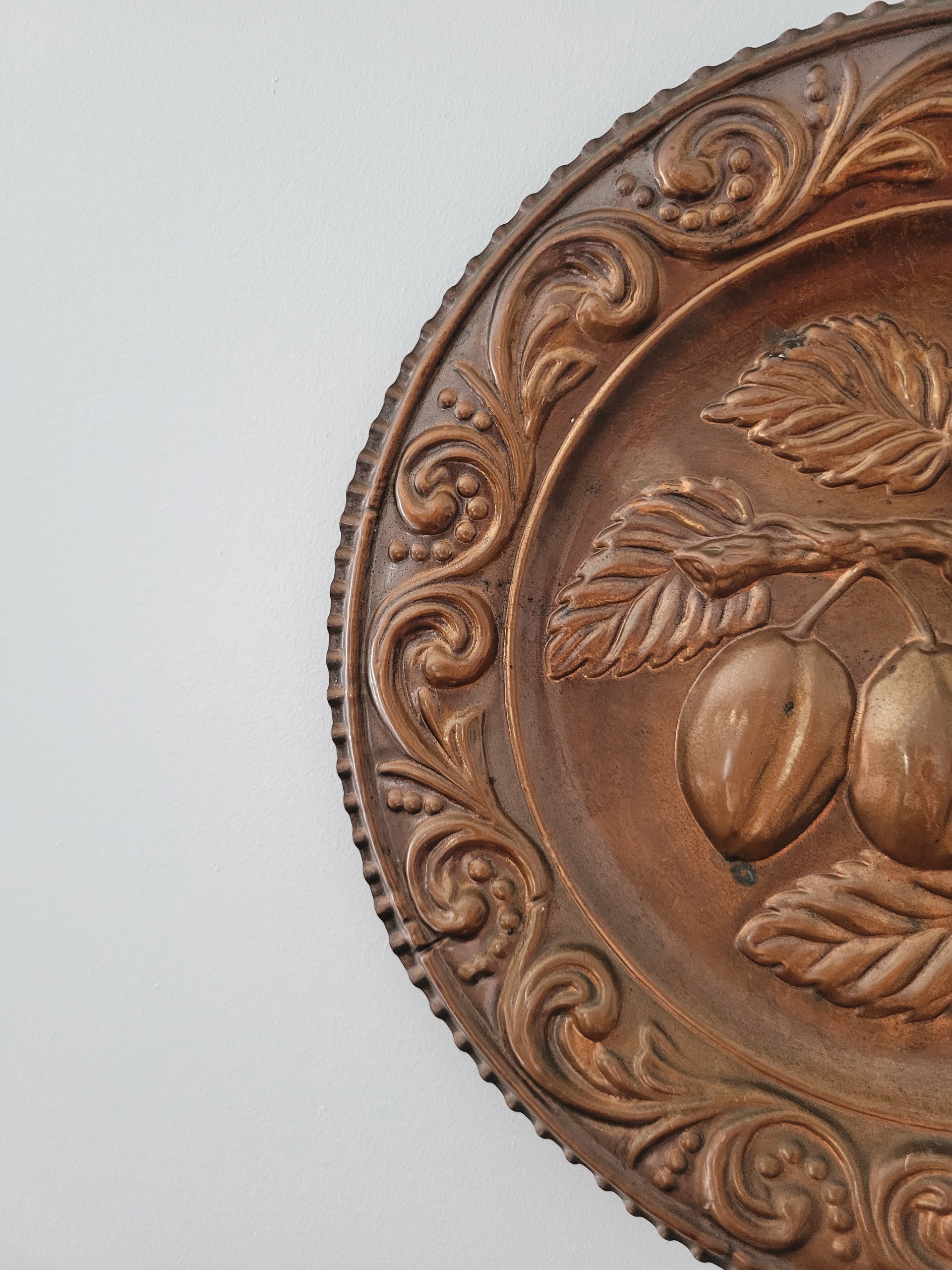 Copper-Tone Wall Plate — view 2