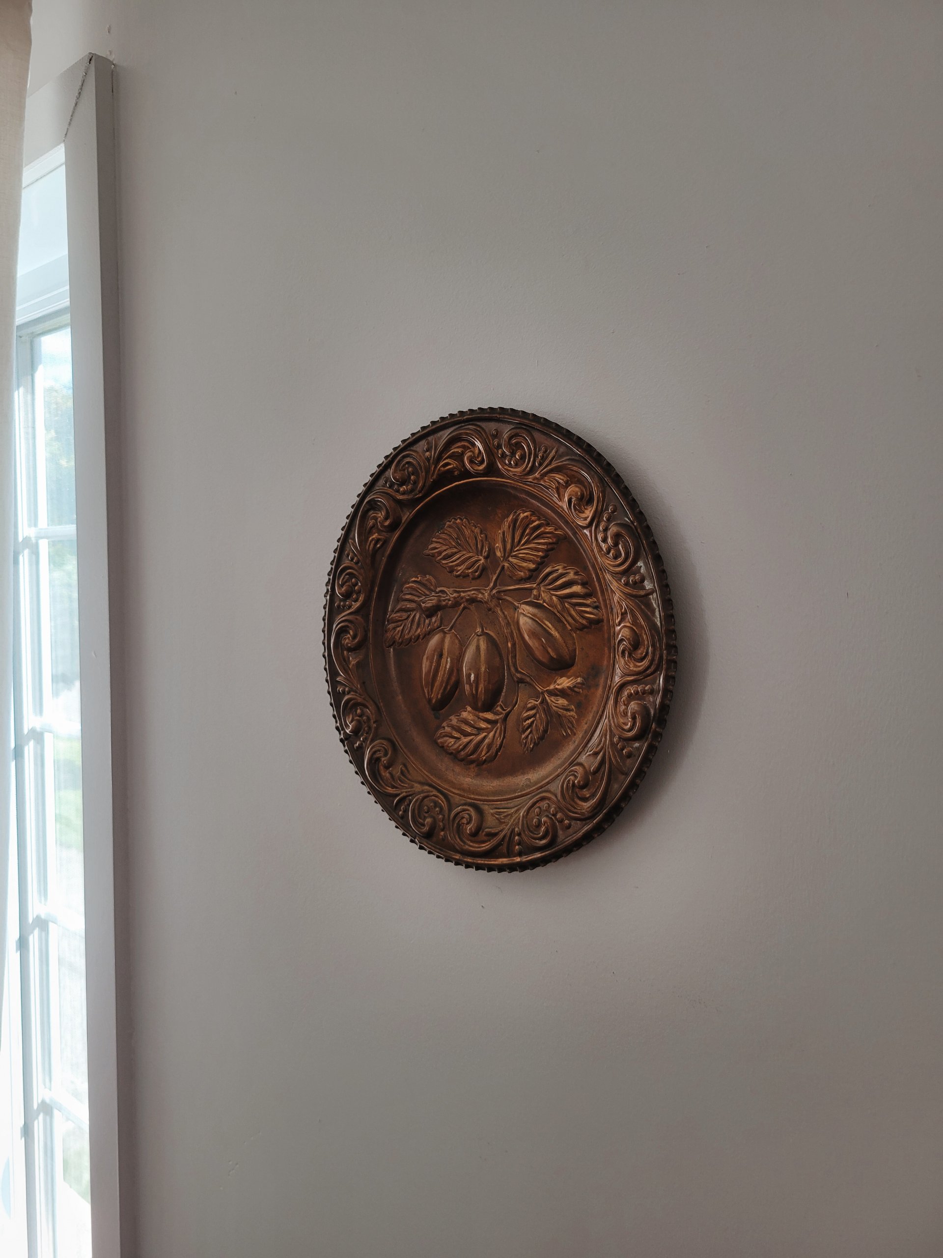 Copper-Tone Wall Plate — view 3