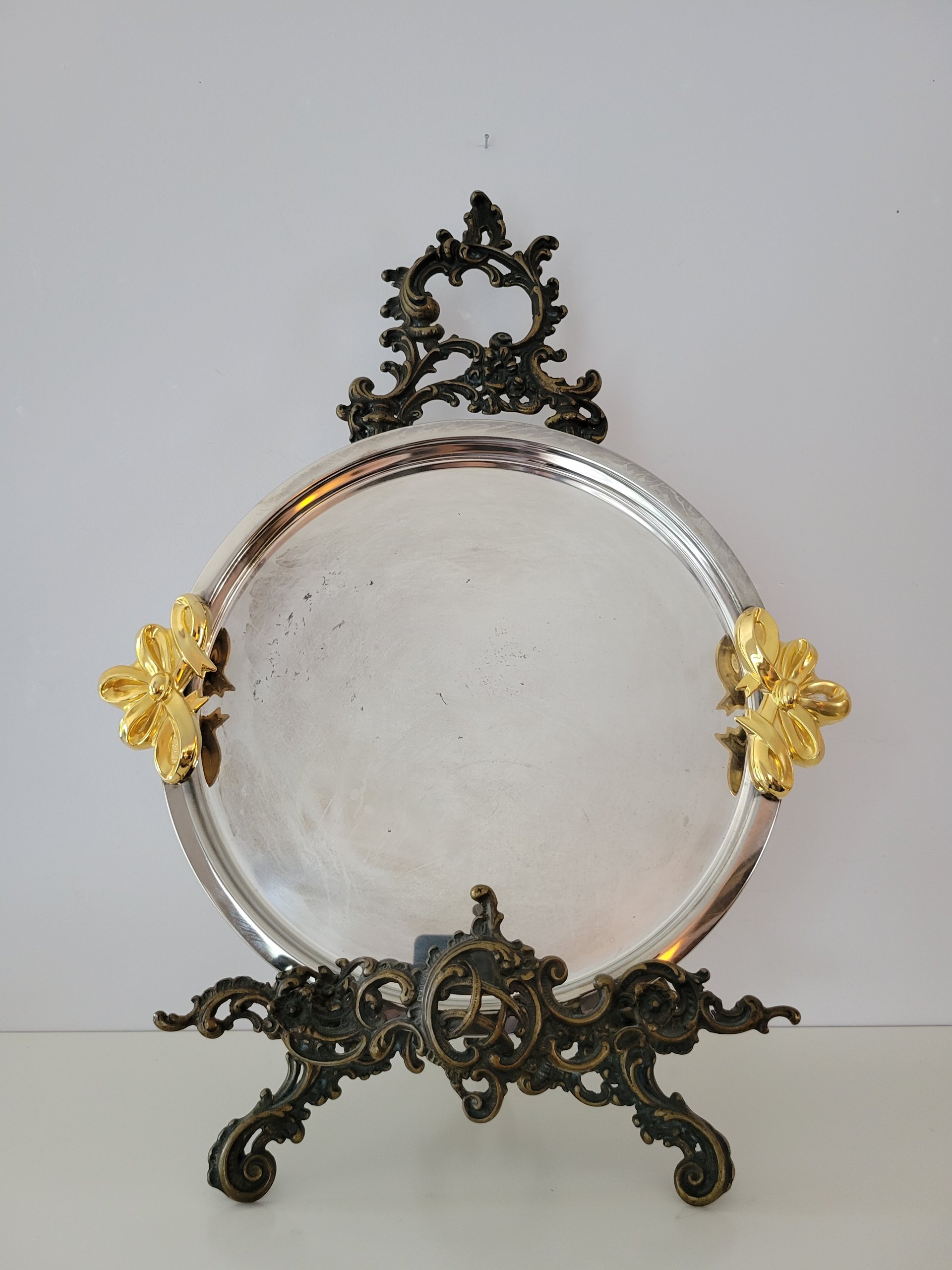 Vintage MCM Bar Cart Tray — view 2