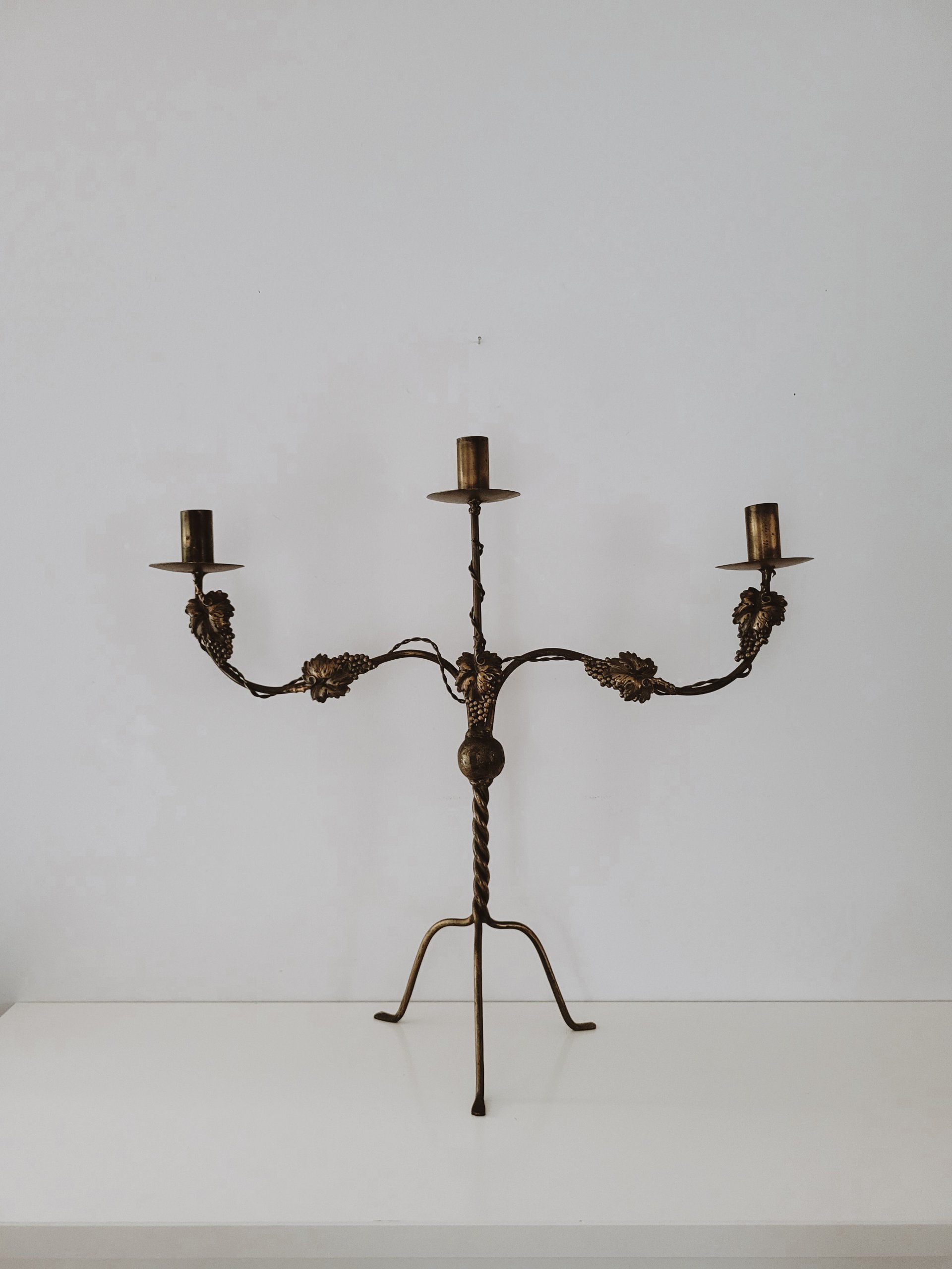 Three-Arm Candelabra
