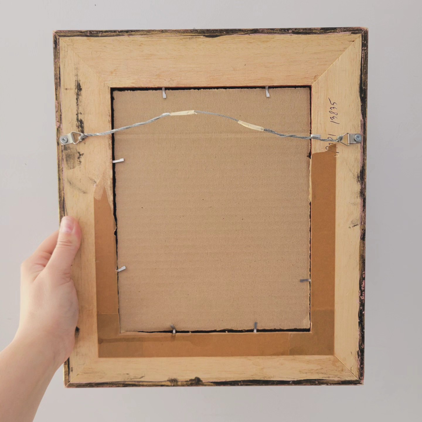 Black & Gold Wood Frame with Print — view 5