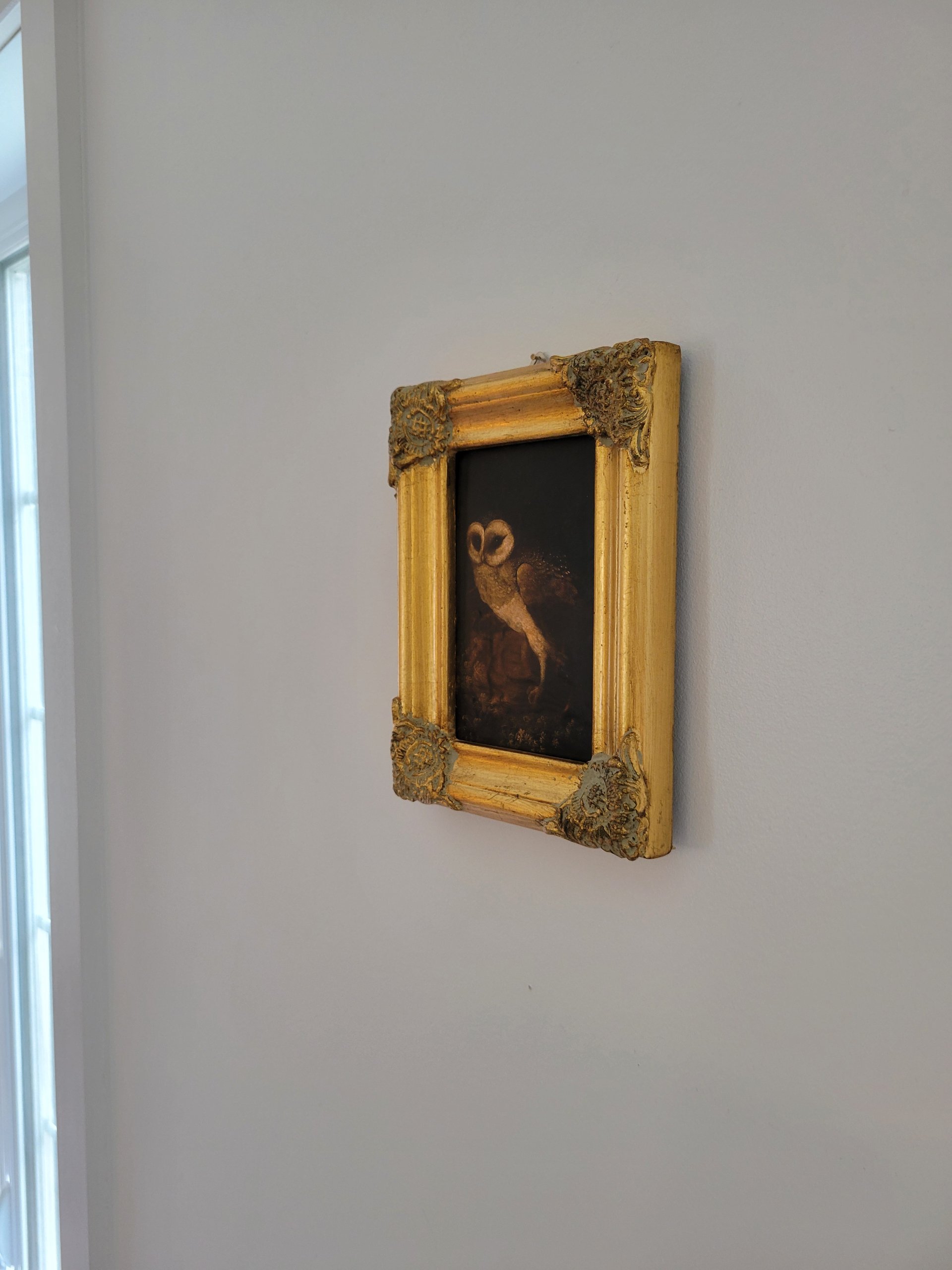 Framed Owl Print — view 2