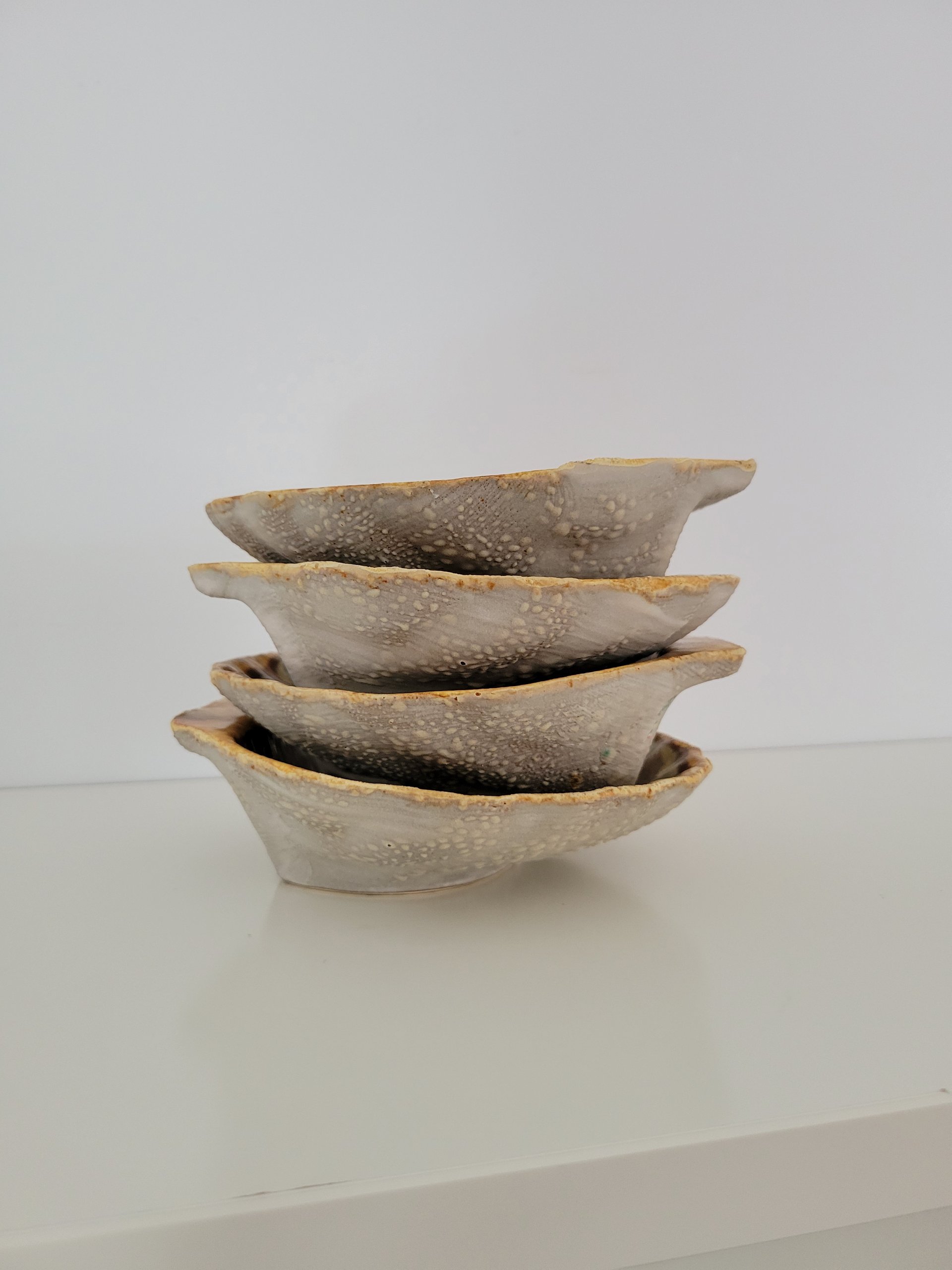 Vintage Pottery Dishes | Set of 4 — view 2