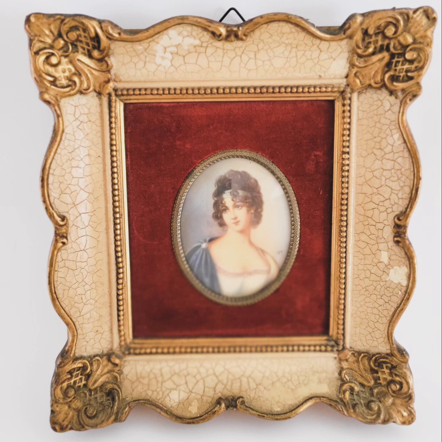 Portrait in Ornate Gilt Frame — view 2