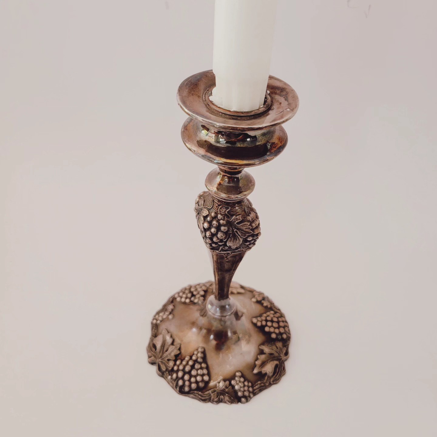 Ornate Vintage Candleholder — view 2