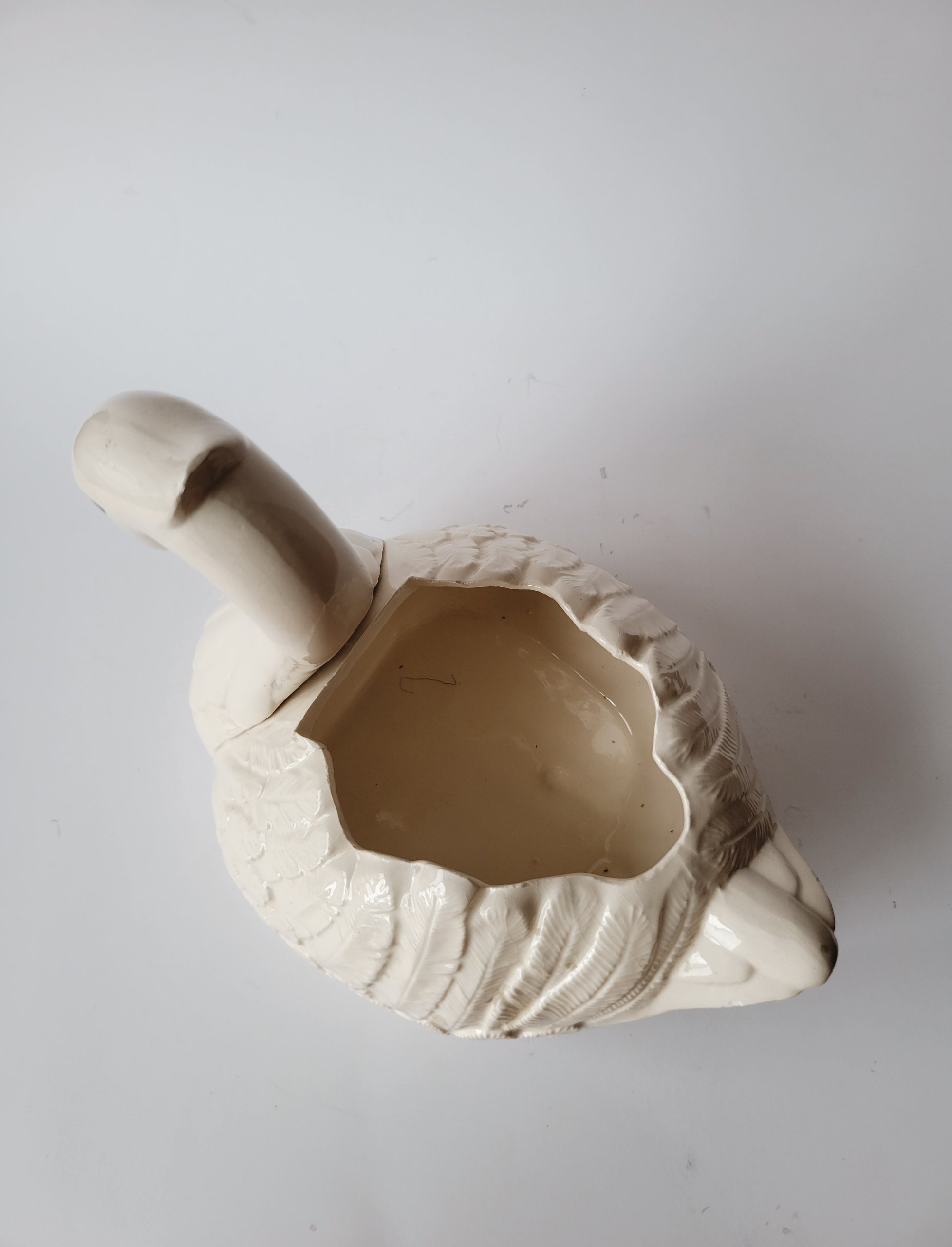 Ceramic Swan Planter — view 5