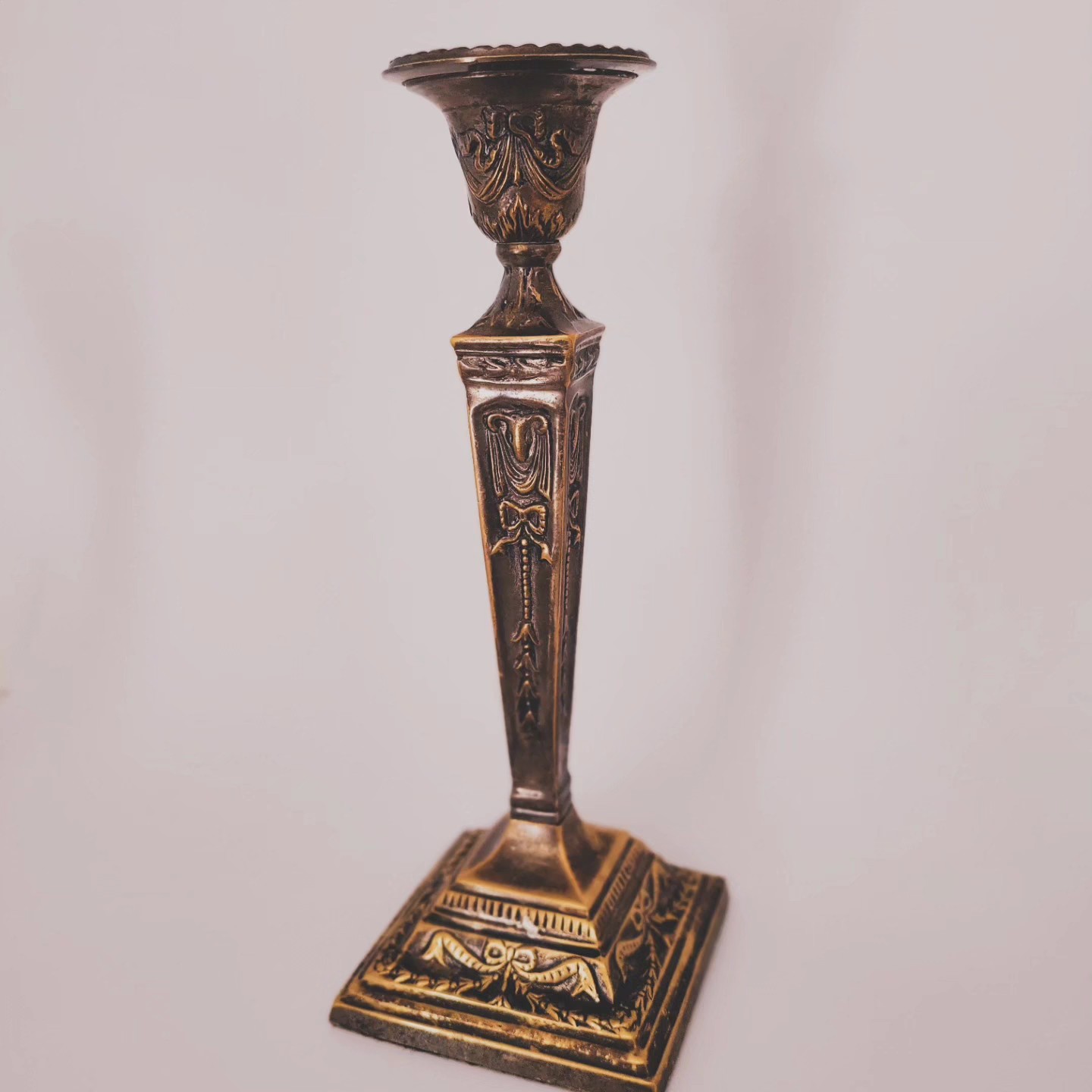 Silver-Plate Candle Holder — view 2