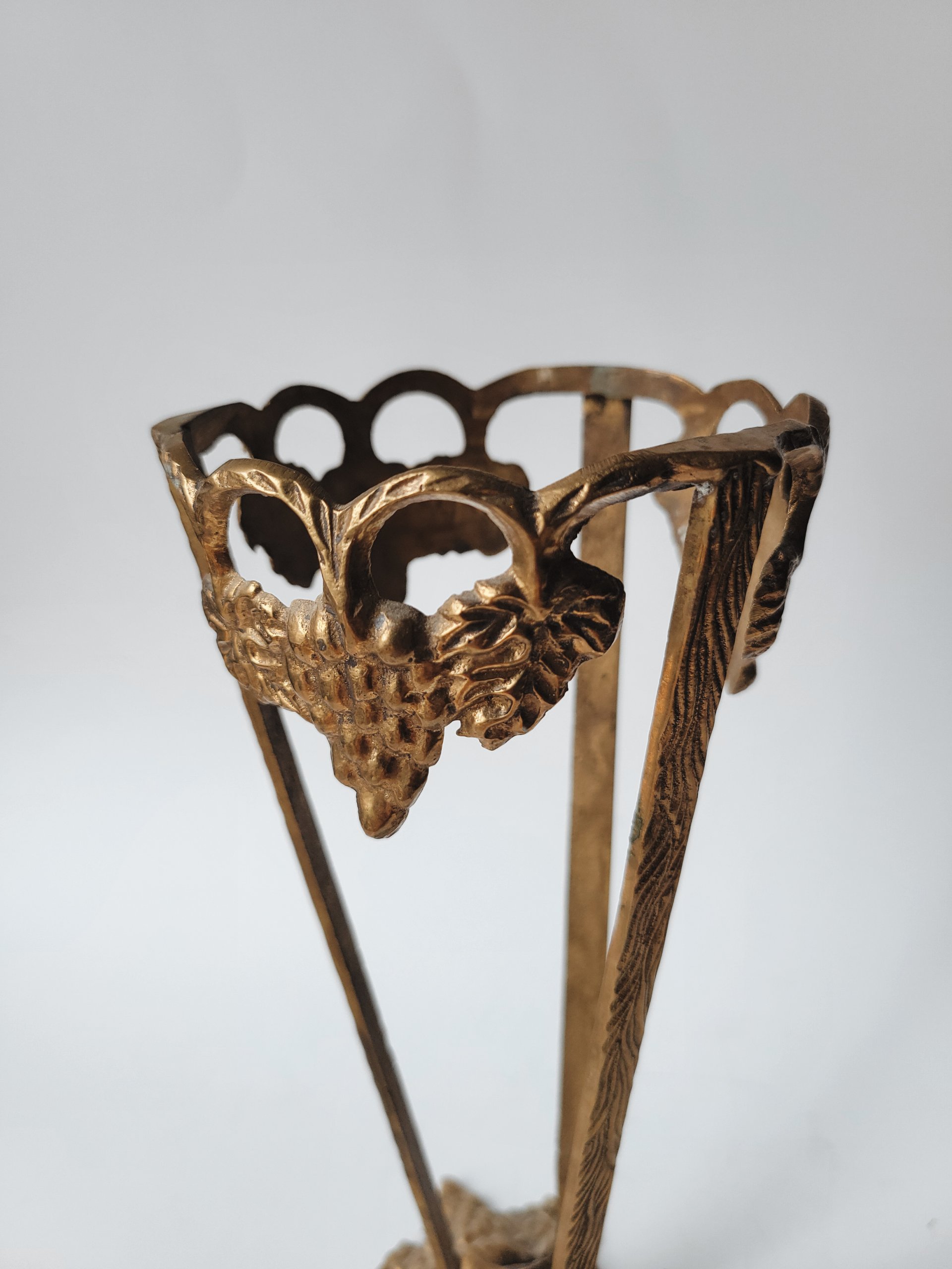 Tall Brass Stand — view 2