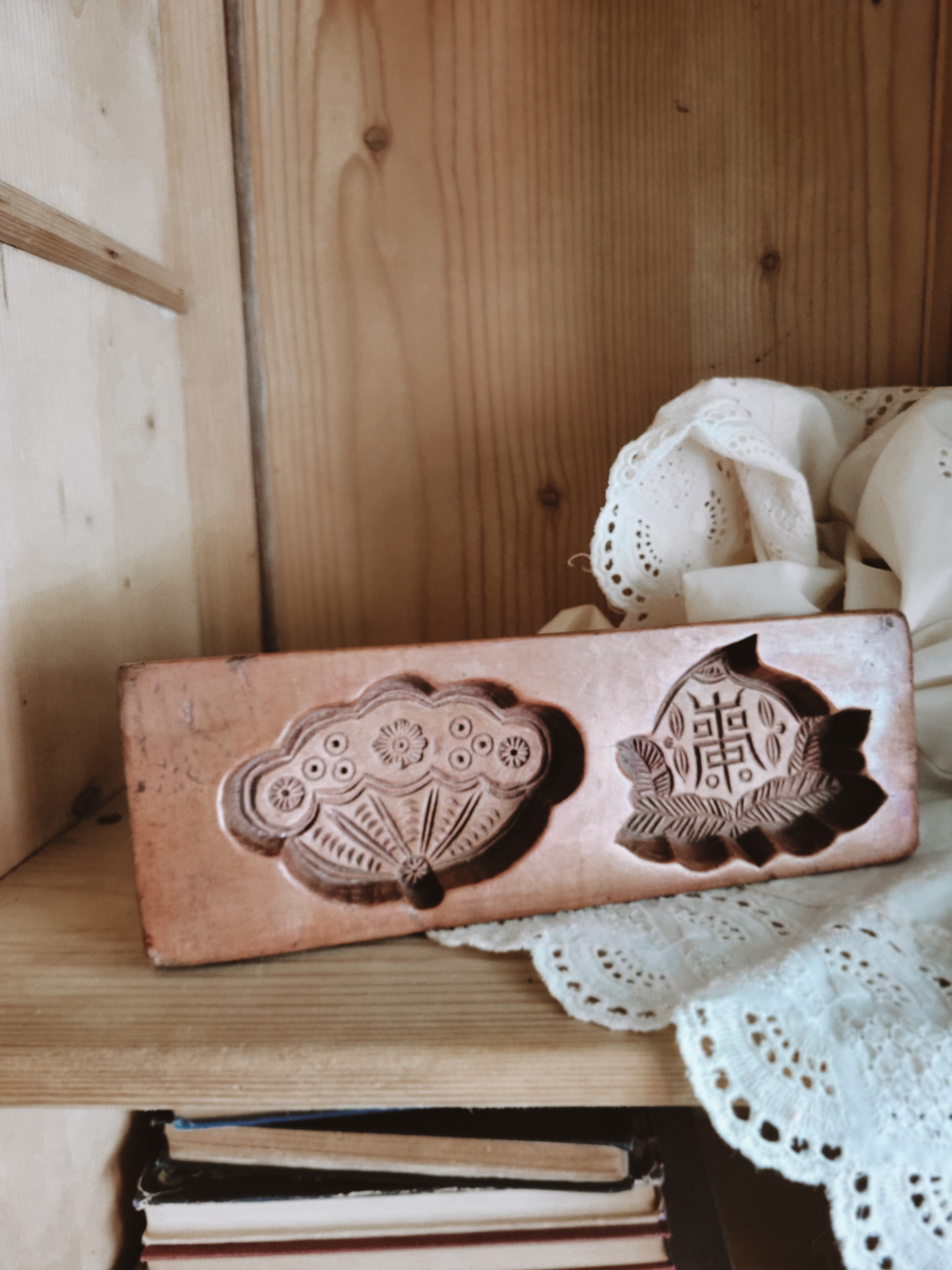Wooden Cookie Mold