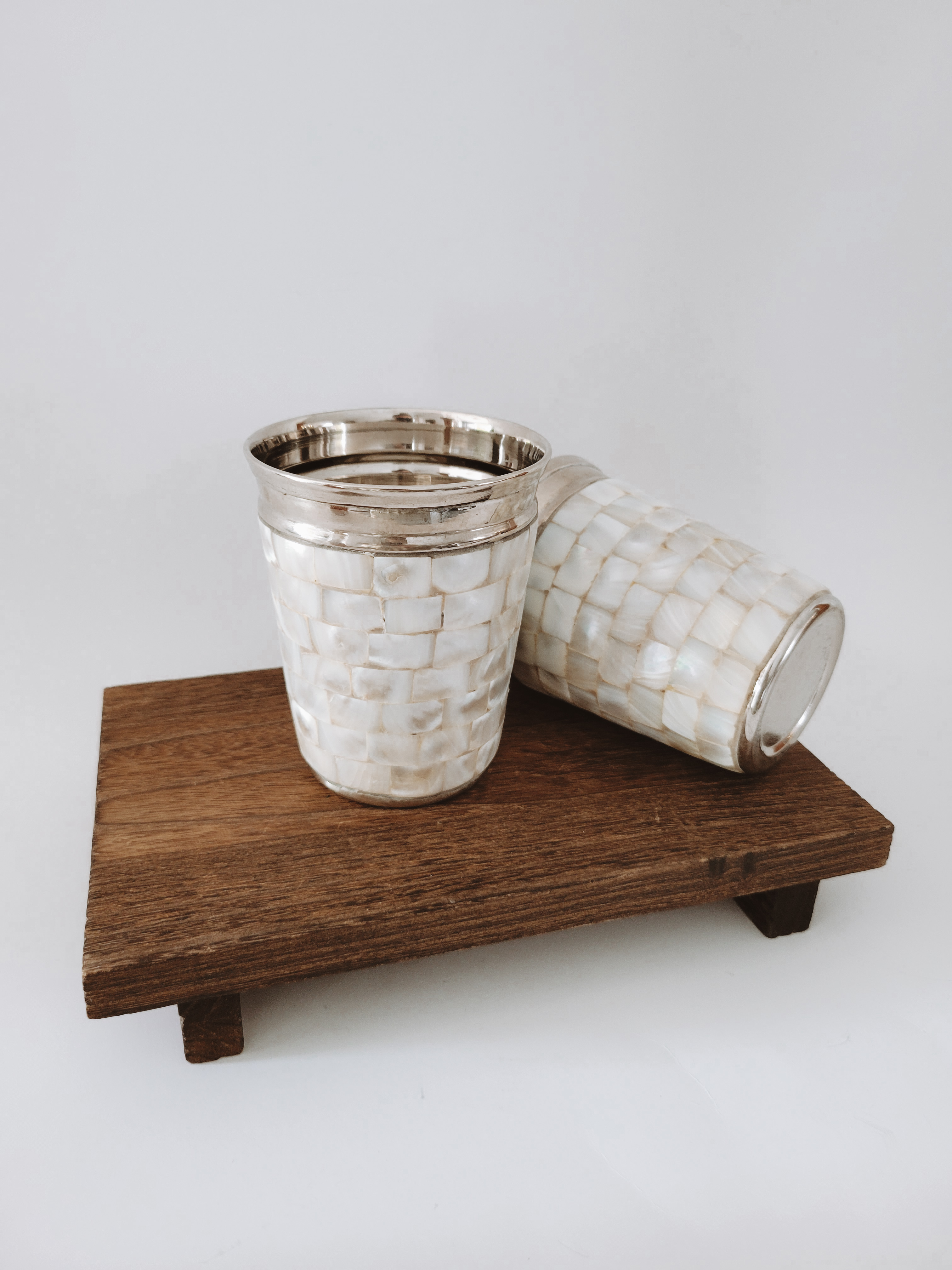 Pair of MOP Tumblers