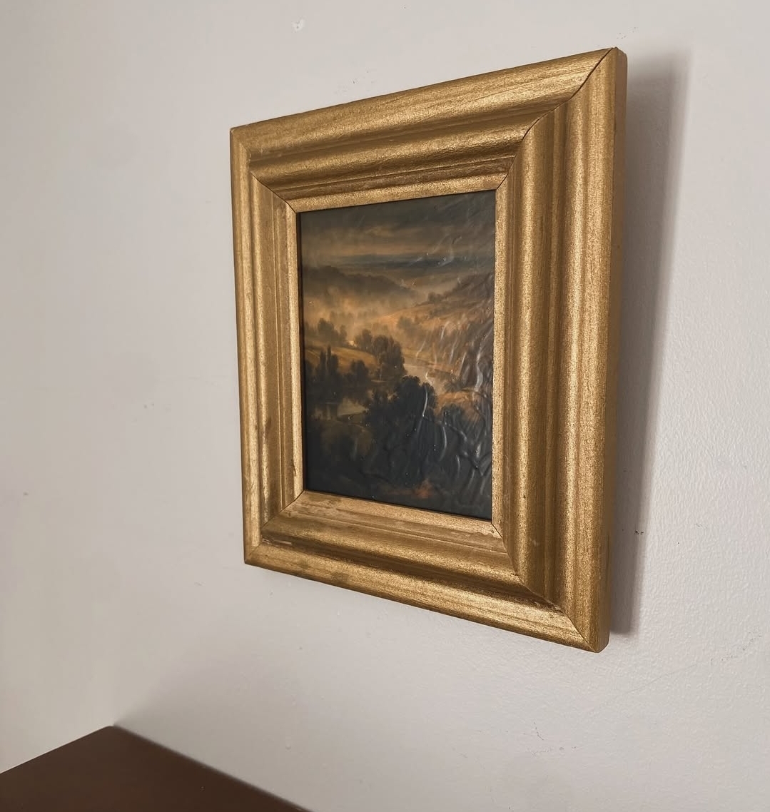 Small Framed Pastoral Landscape Print