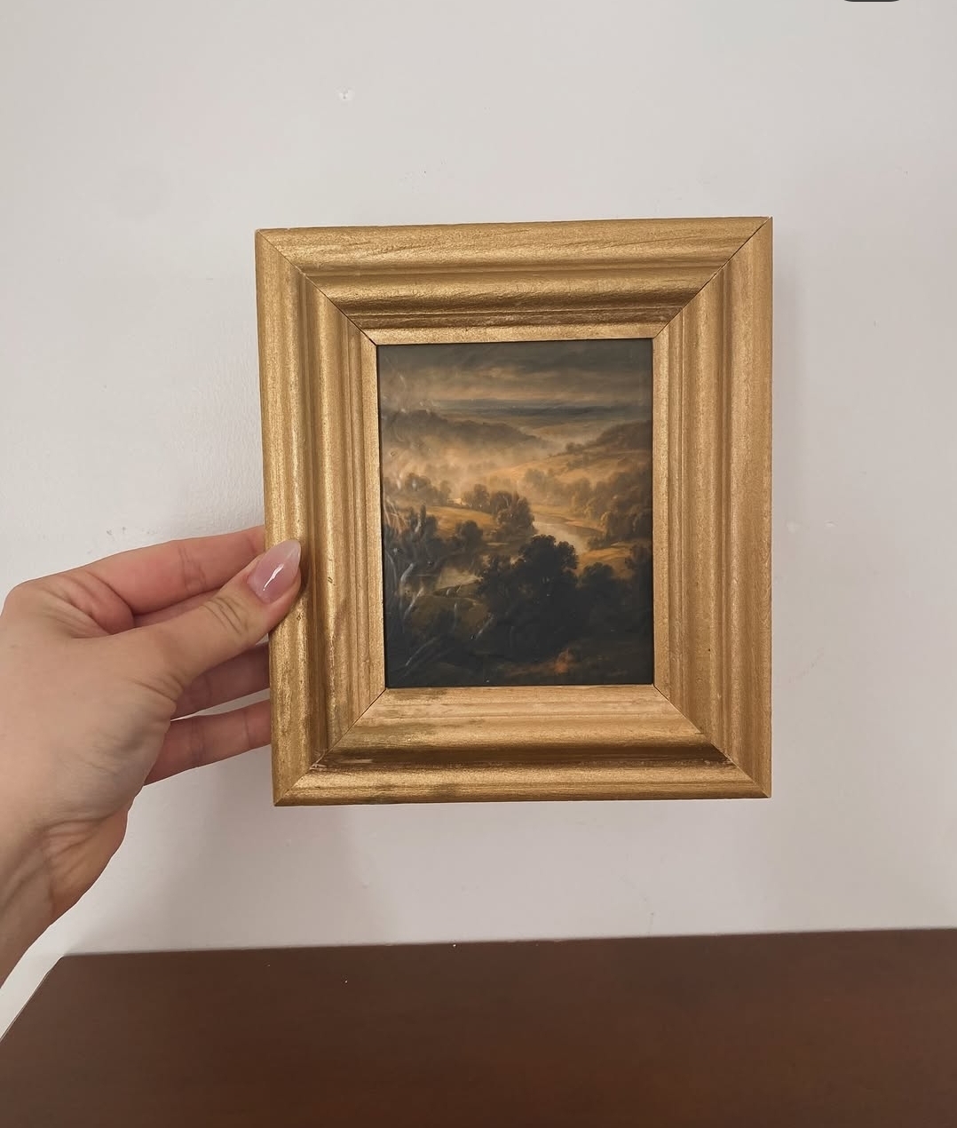 Small Framed Pastoral Landscape Print — view 2