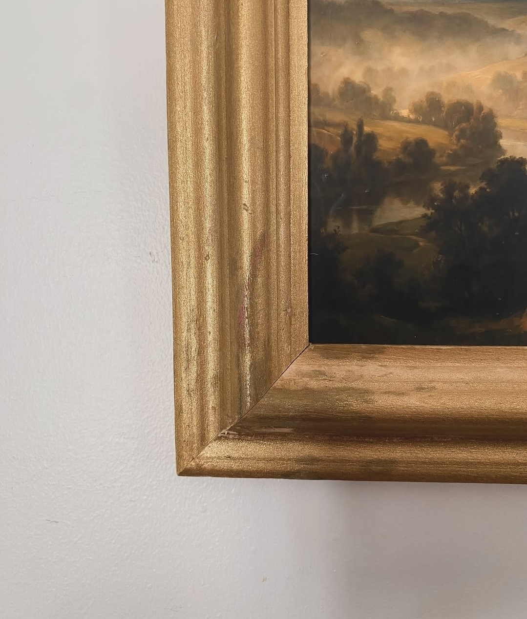 Small Framed Pastoral Landscape Print — view 3