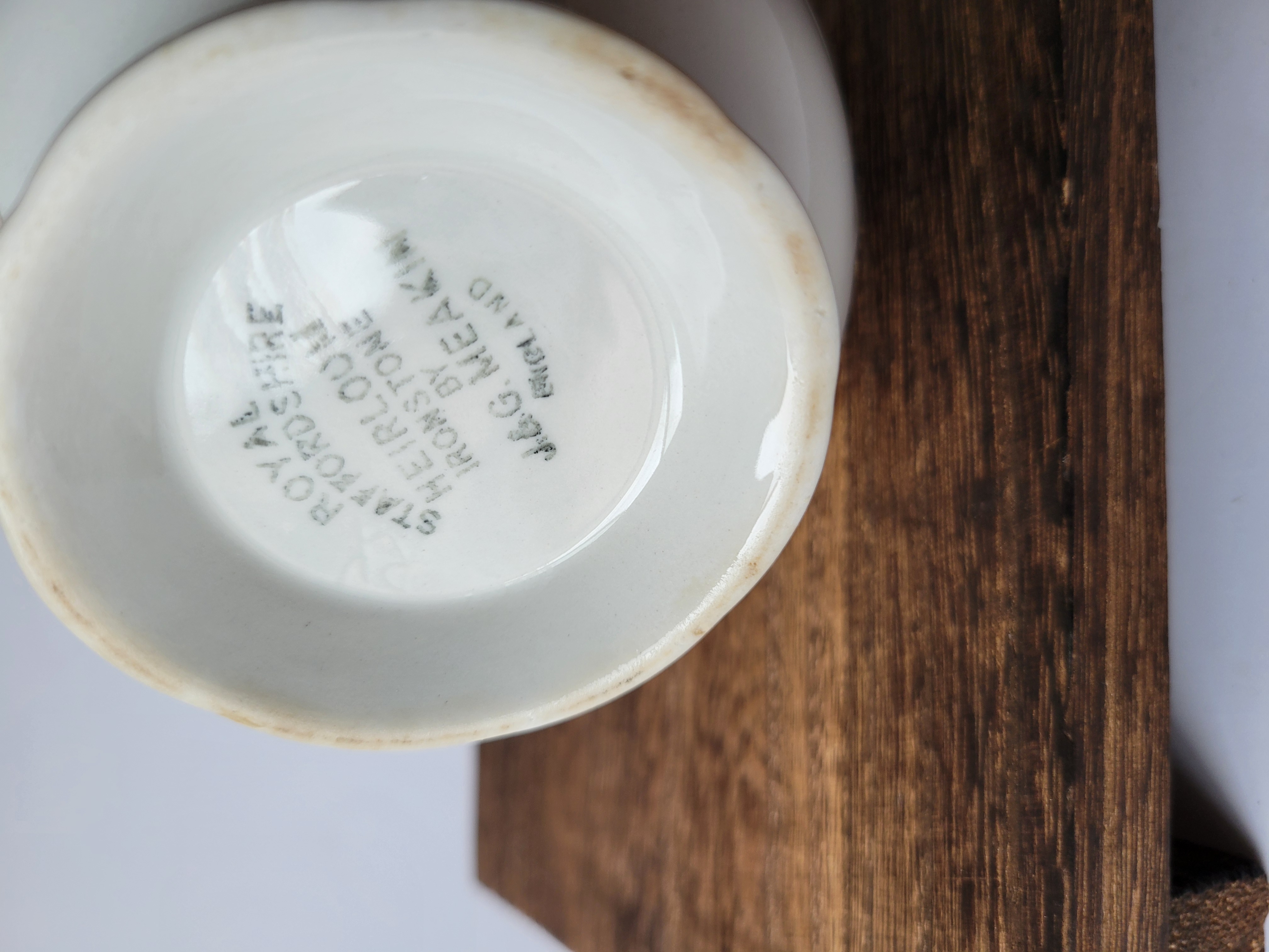 J&G Meakin Ironstone Sugar Bowl — view 5