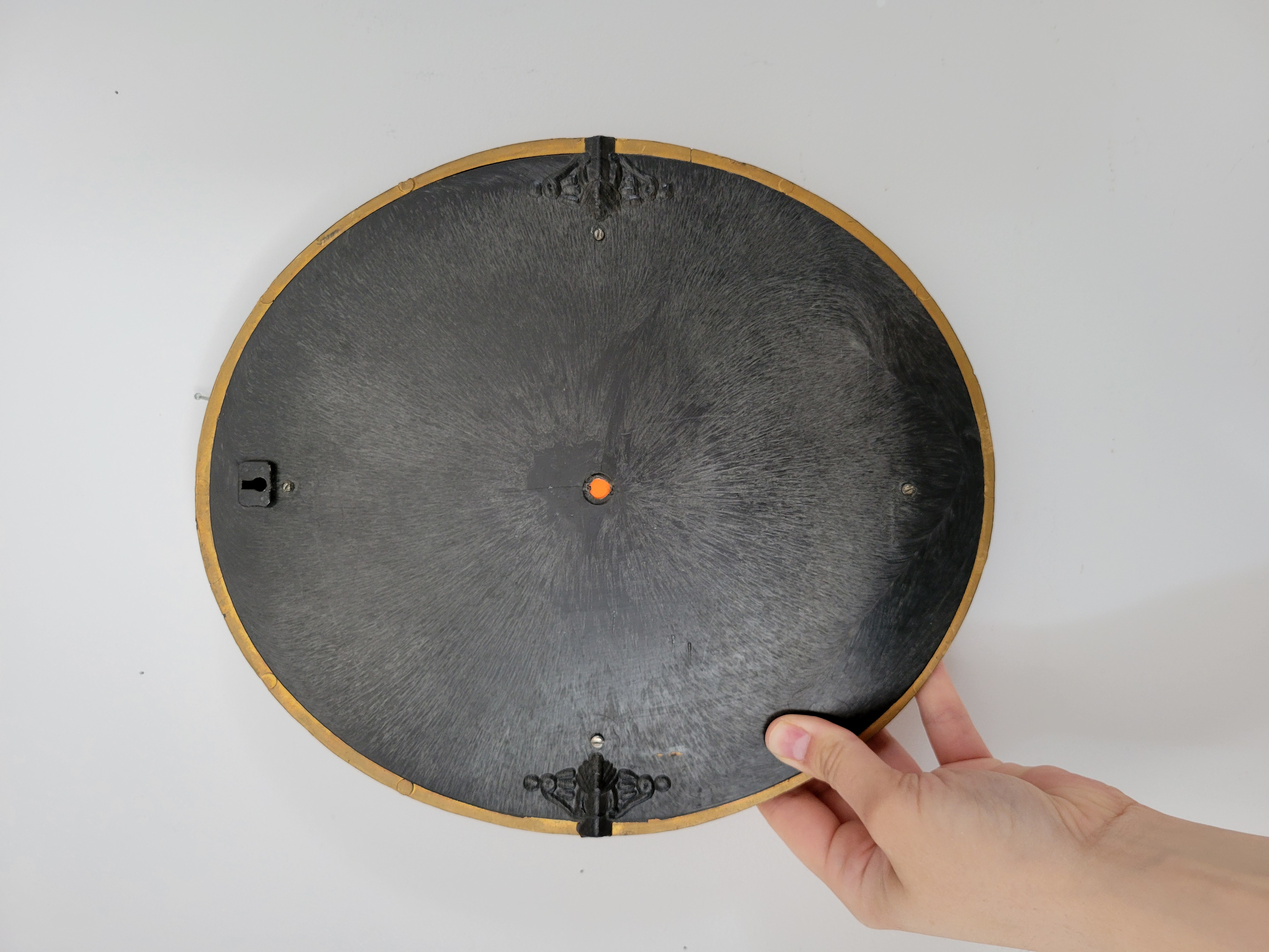 Gold Oval Wall Mirror — view 5